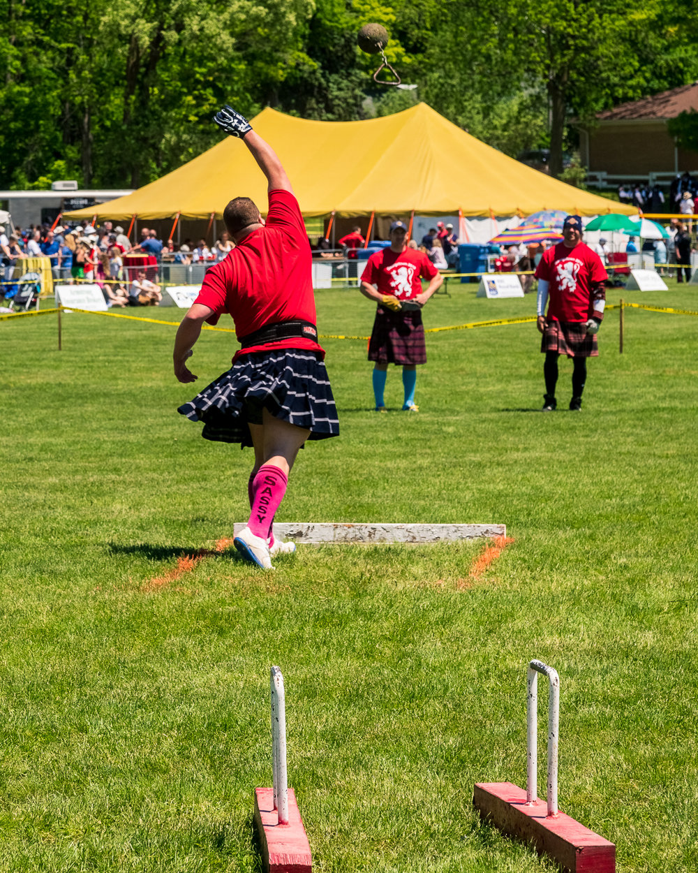 Georgetown Highland Games - Heavies Competitors