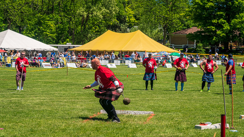 Georgetown Highland Games - Heavies Competitors