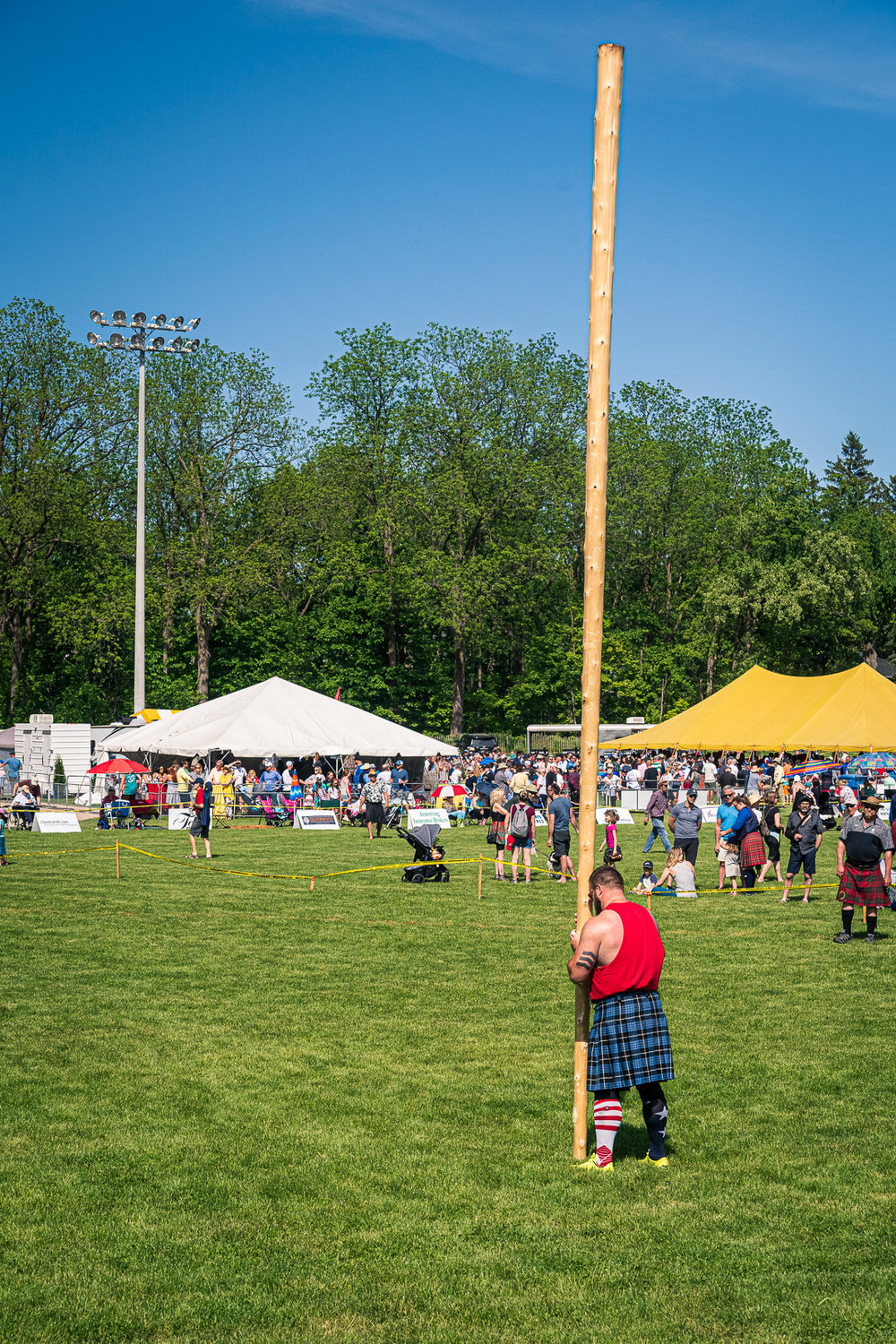 Georgetown Highland Games - Heavies Competitors