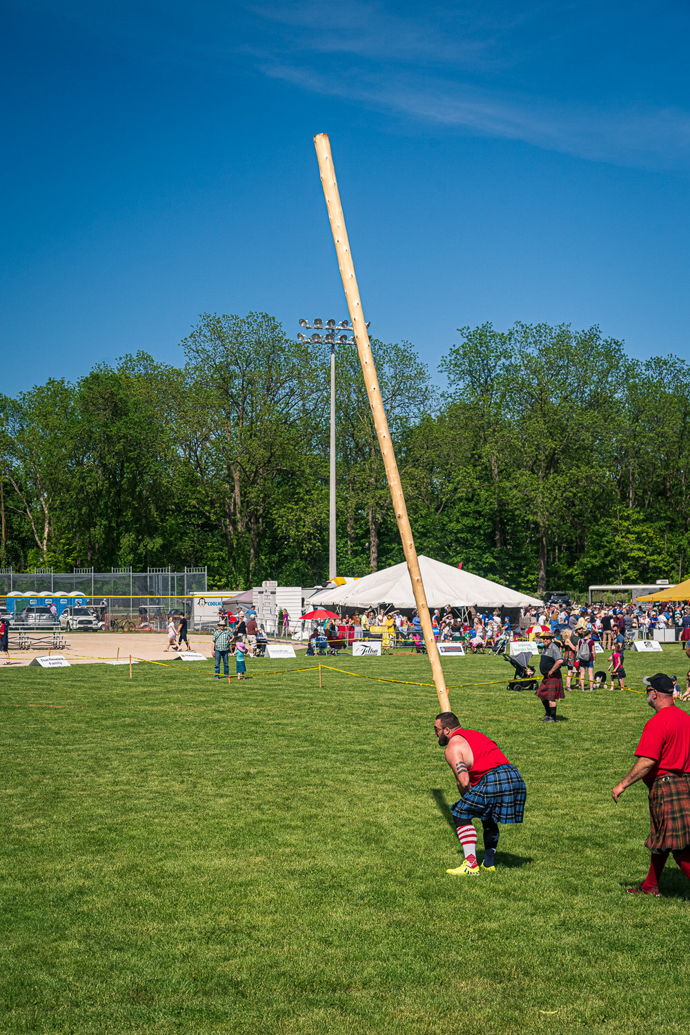 Georgetown Highland Games - Heavies Competitors