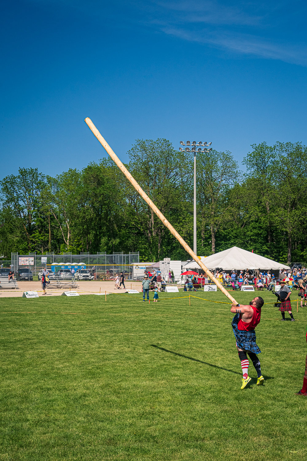 Georgetown Highland Games - Heavies Competitors