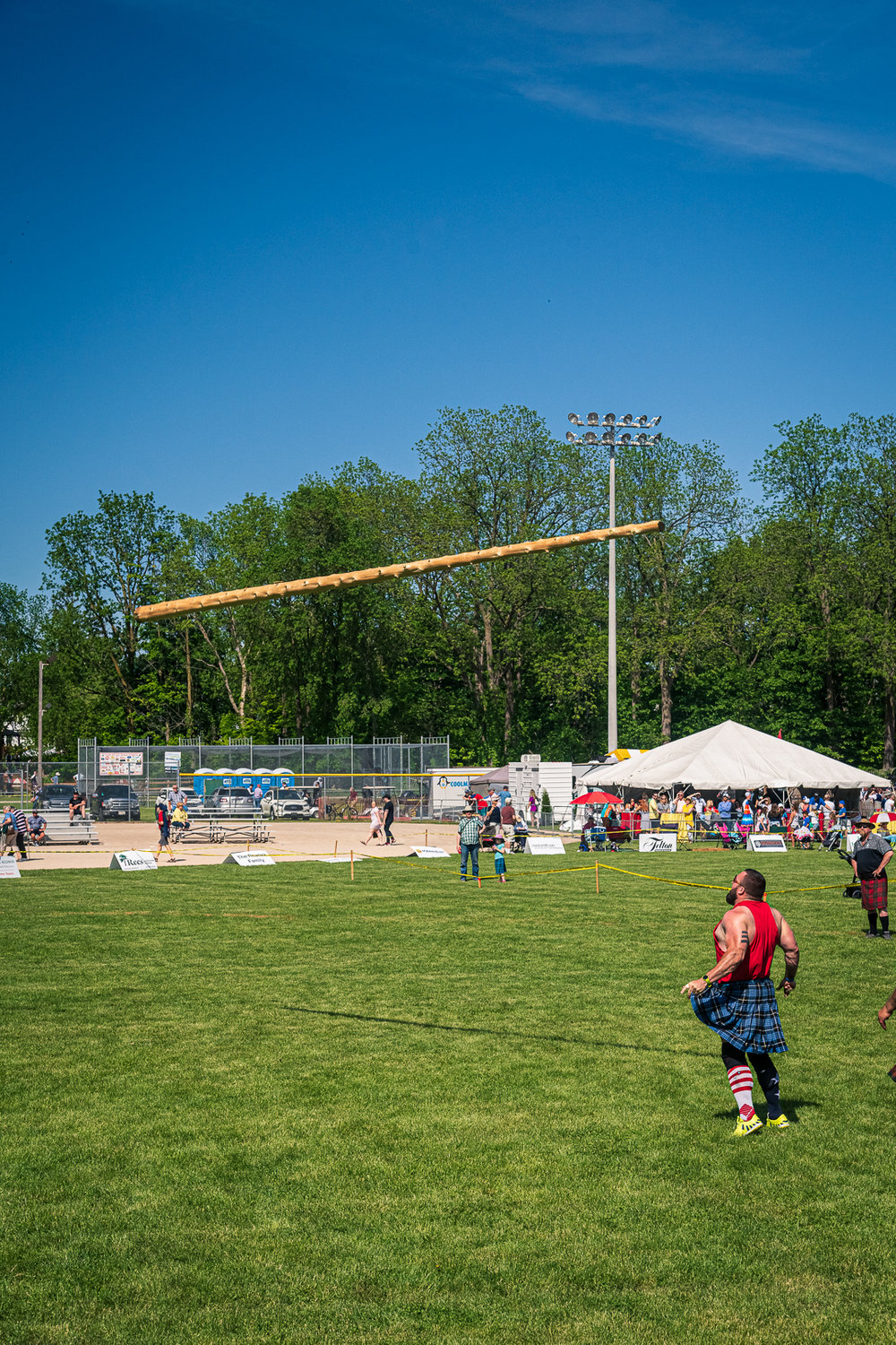 Georgetown Highland Games - Heavies Competitors