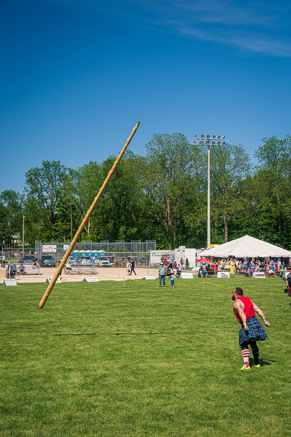 Georgetown Highland Games - Heavies Competitors