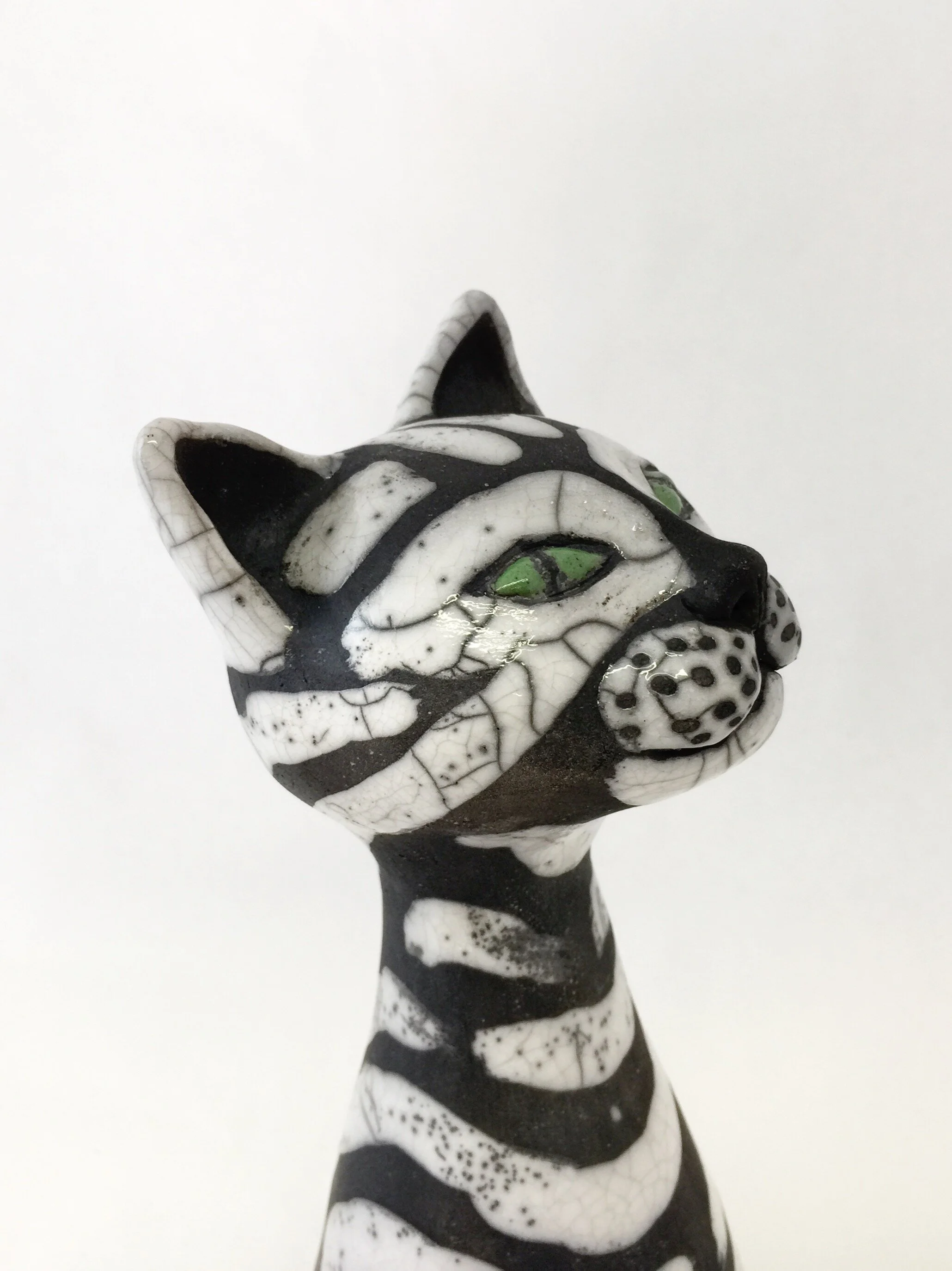 ✨ Max ~ Raku Cat Sculpture (Christmas Pre-Order) ✨