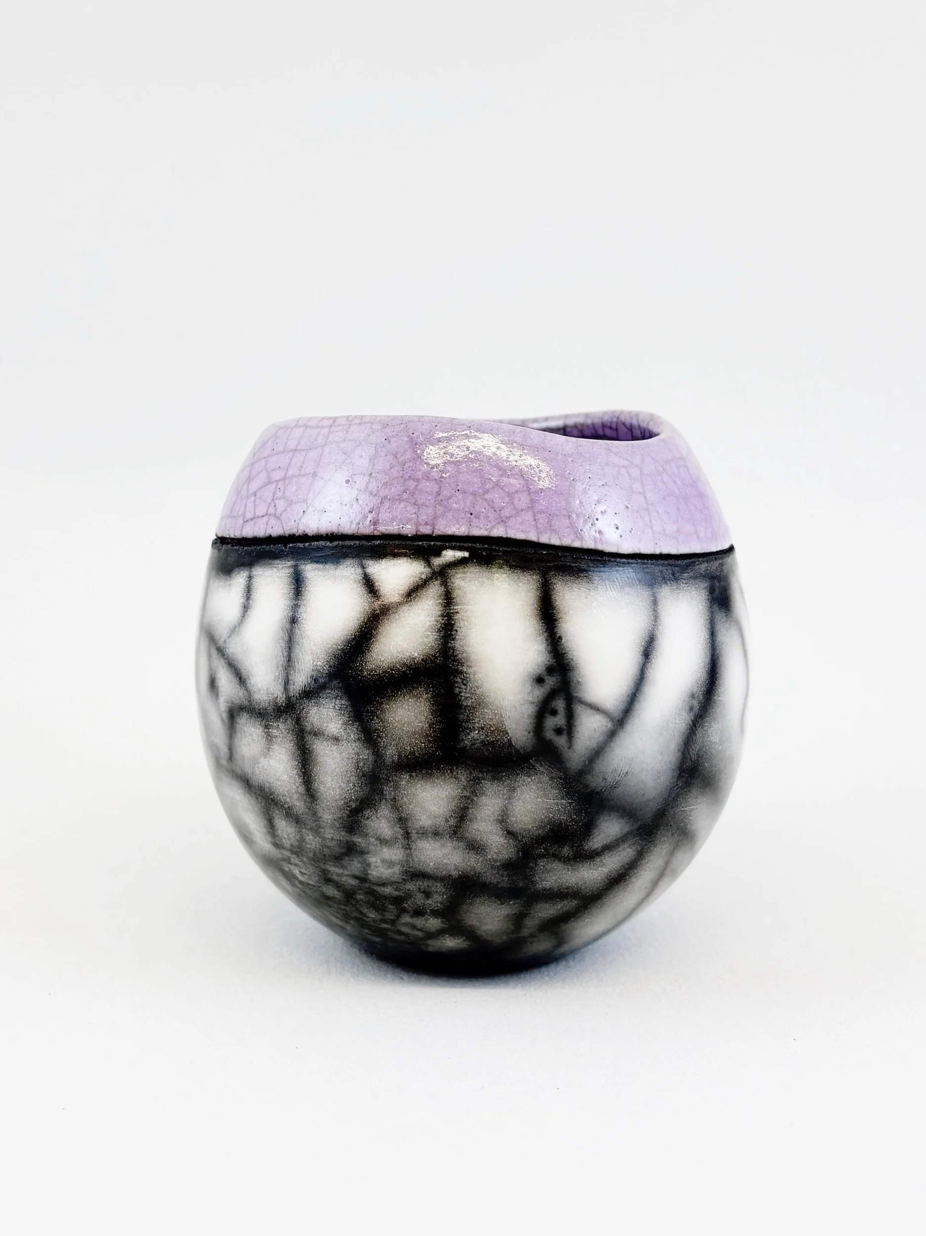 Mini Sea and Cliffs 1 in Lilac