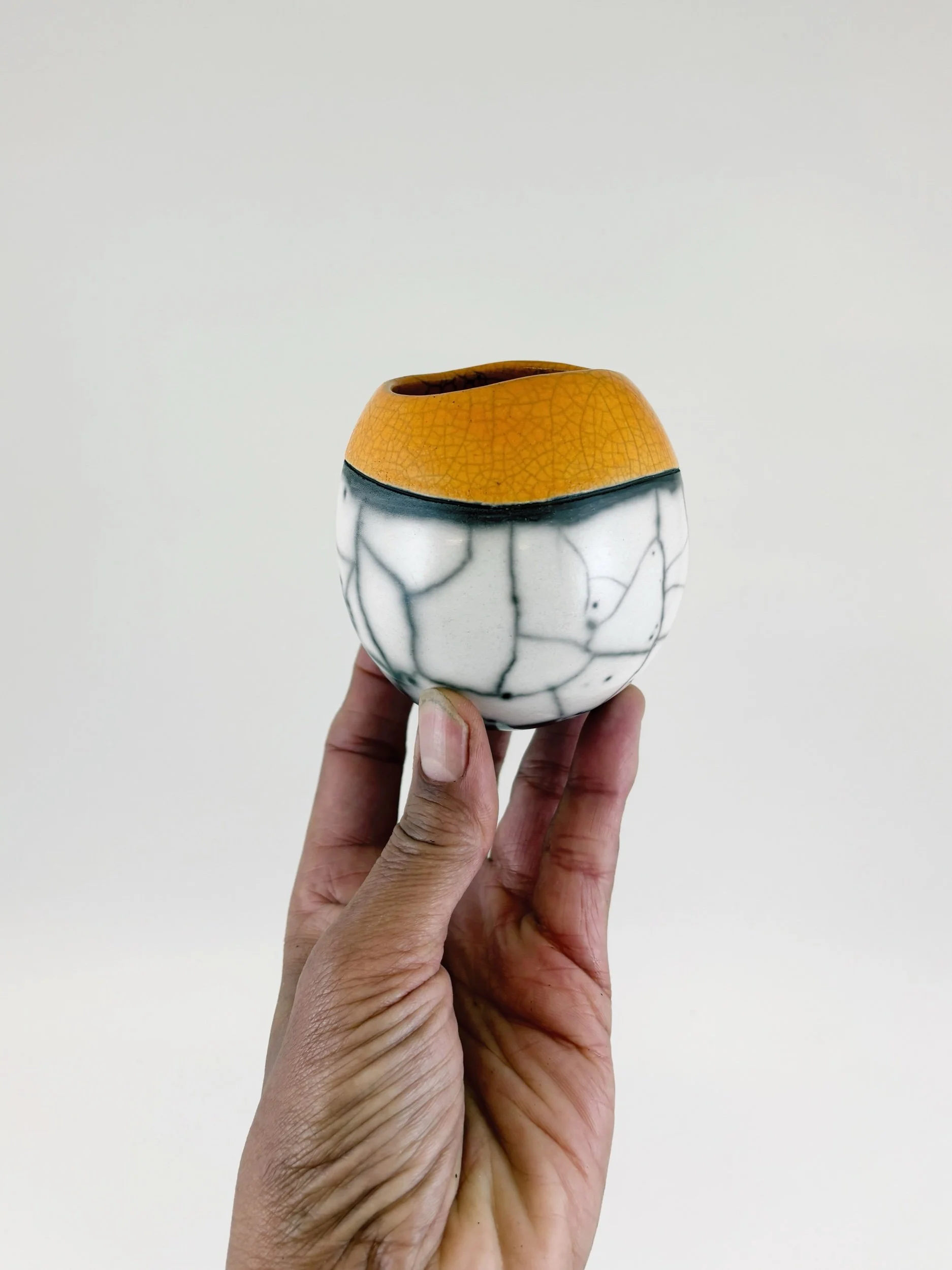 Mini Sea and Cliffs 4 in Orange