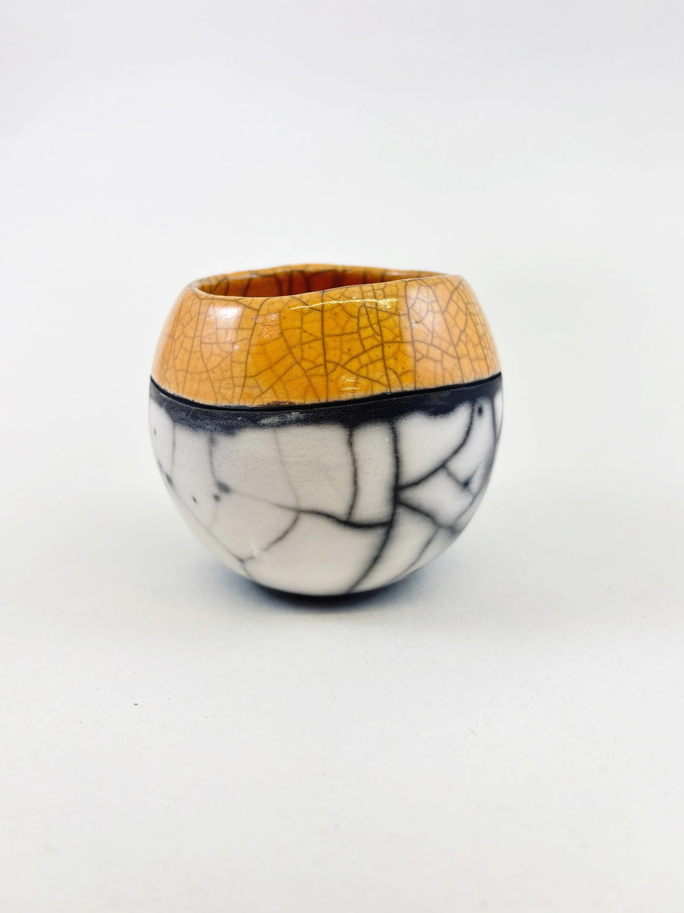 Mini Sea and Cliffs 6 in Orange