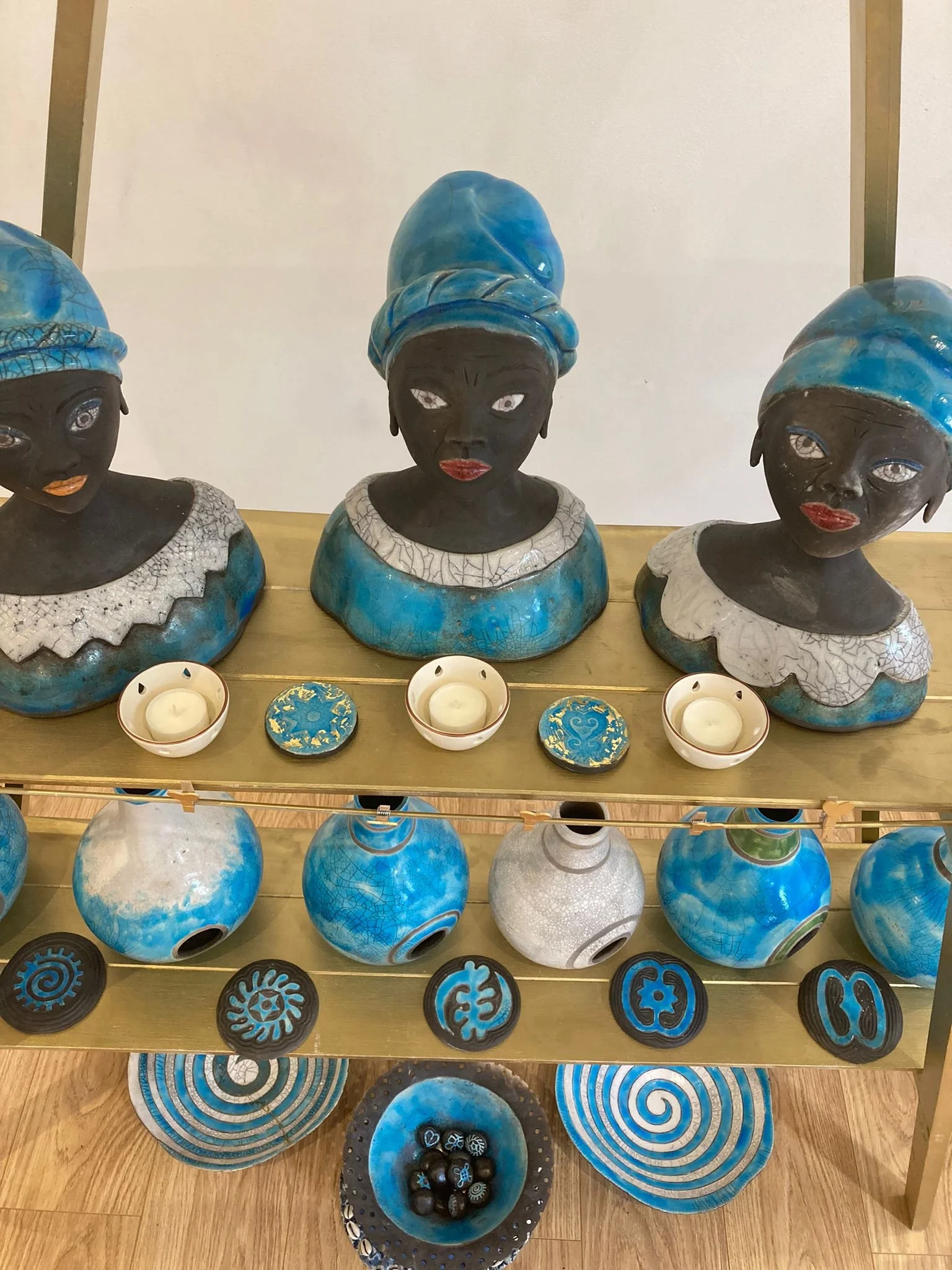 Three Moon Mothers on Altar.JPG