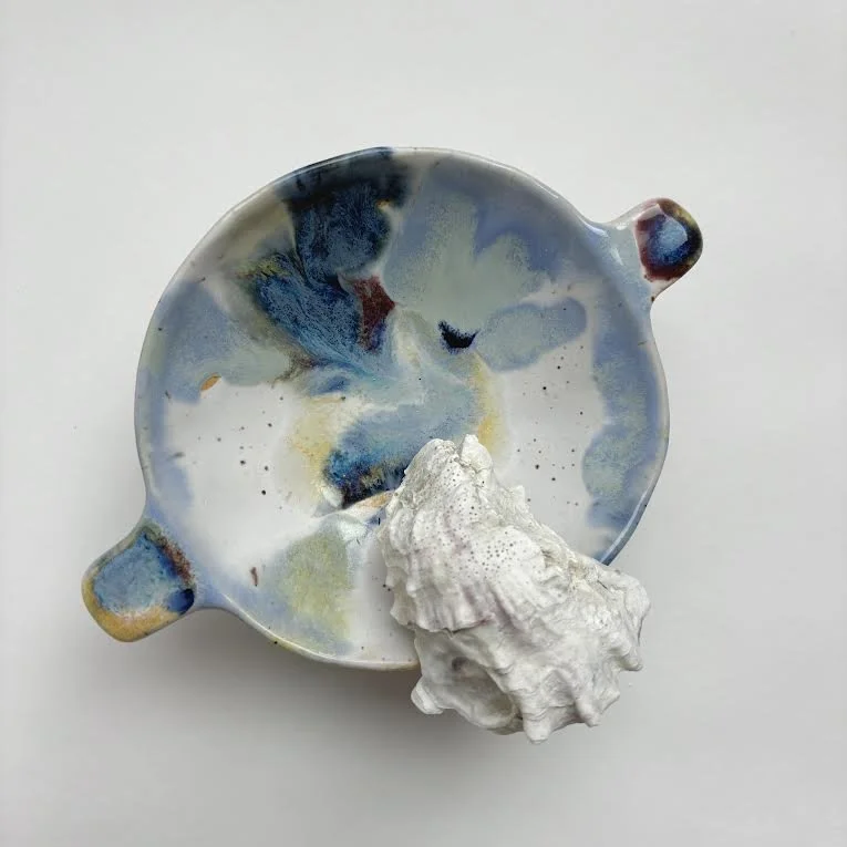 deepwater bowl on pedestal I