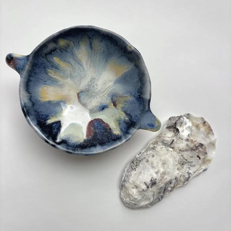 deepwater bowl on pedestal II