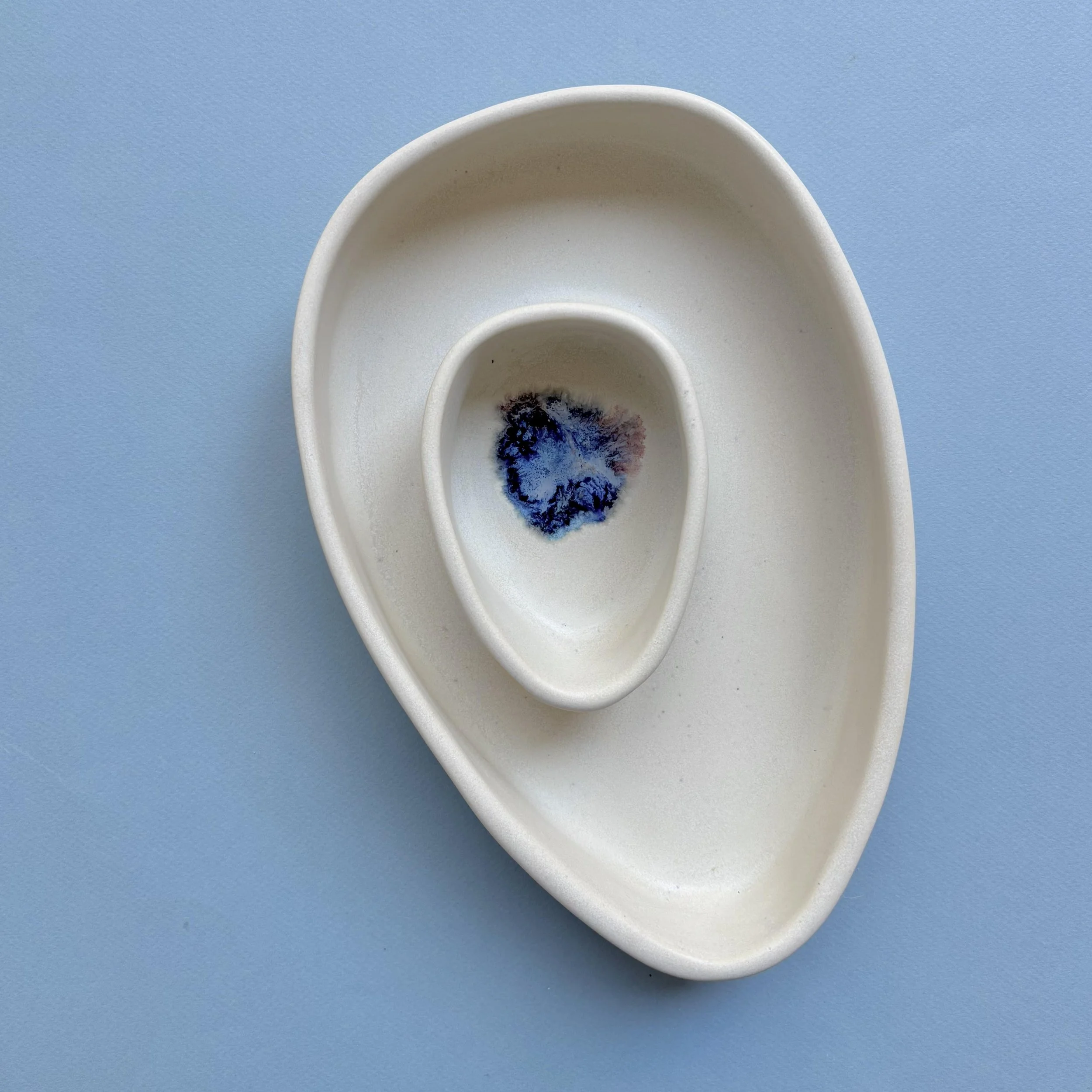 double bowled platter