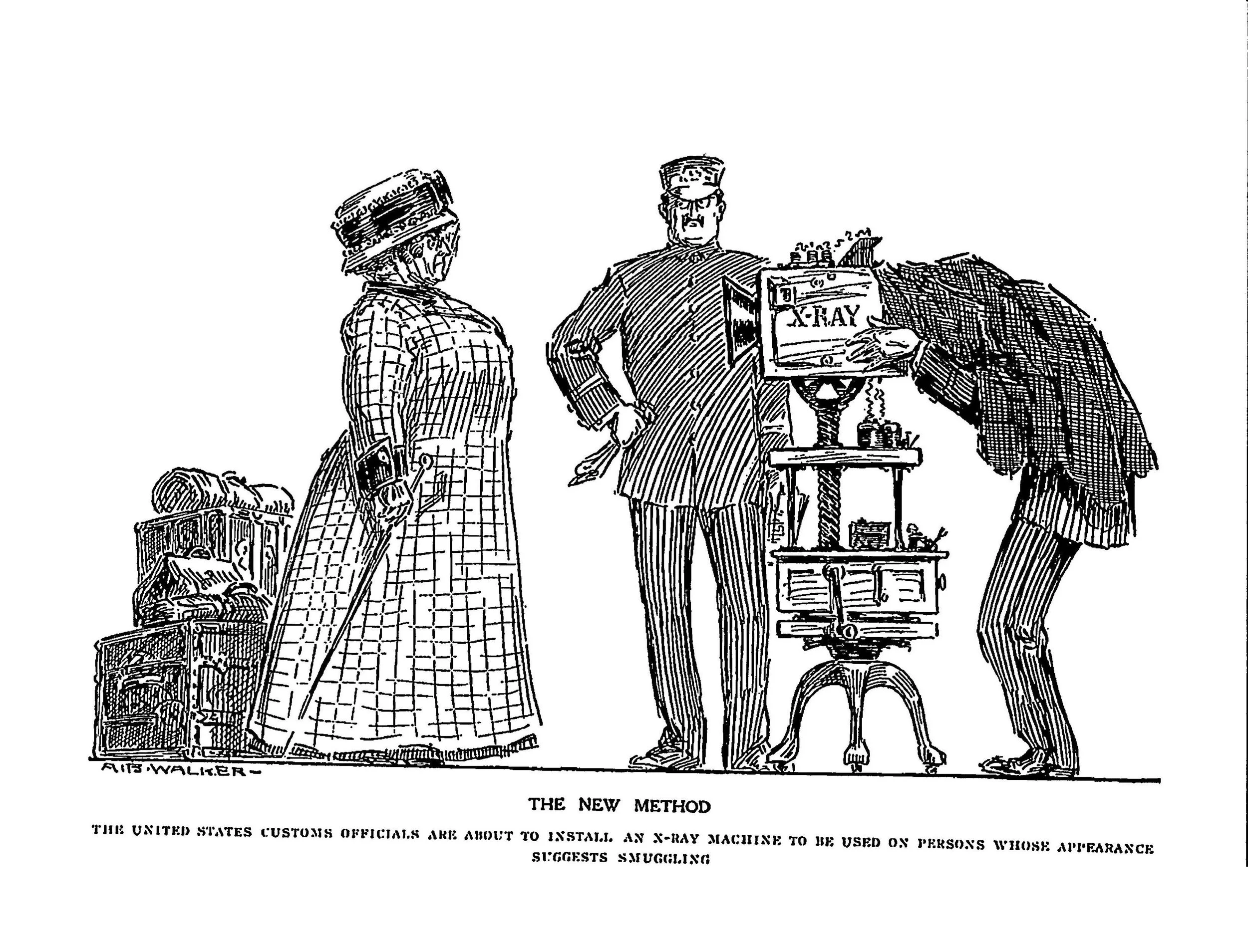 The New Method , A.B. Walker. LIFE Magazine, September 1910. Image courtesy of New York Historical Society.