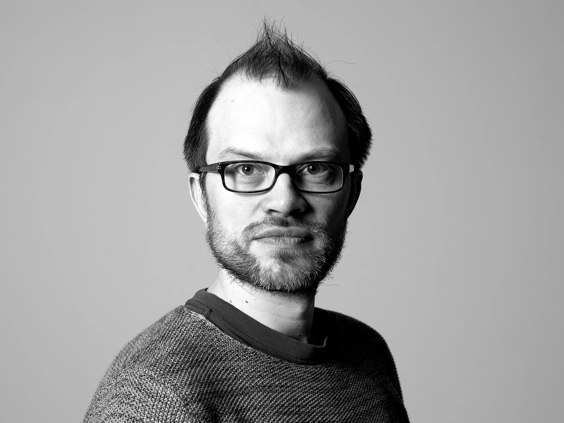 Portrait photography for KulttuuriCocktail, Teemu by Heidi.