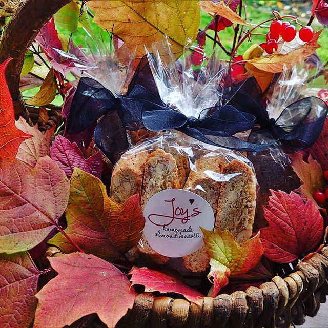 Let me do the baking, you do the giving. 
Holiday orders being scheduled now! See second photo for ordering info. #joysbiscotti #holidaygifts #biscotti