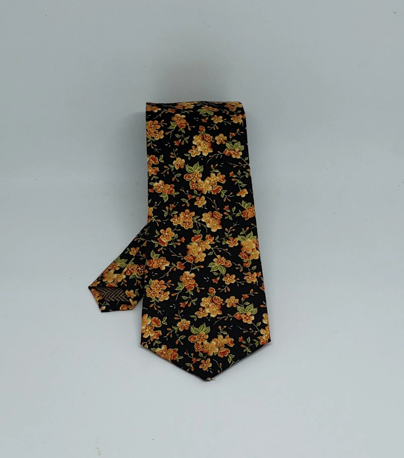 Orange Zinn Floral