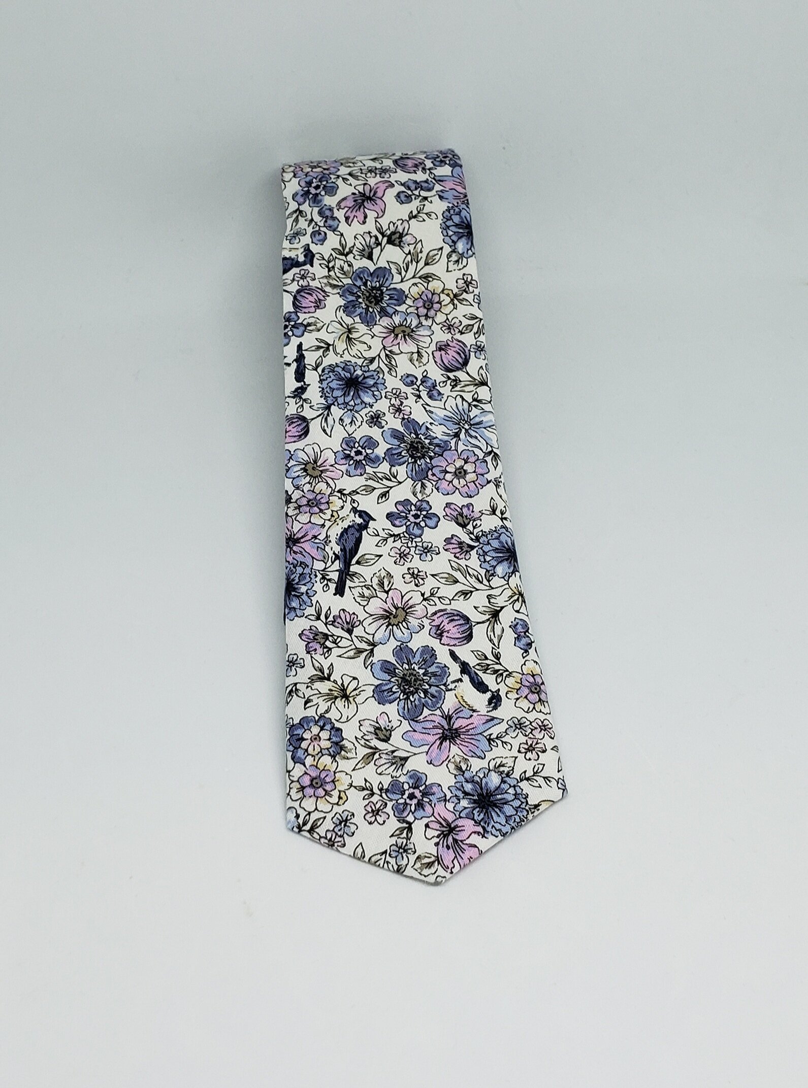 Blue Bird Neck Tie