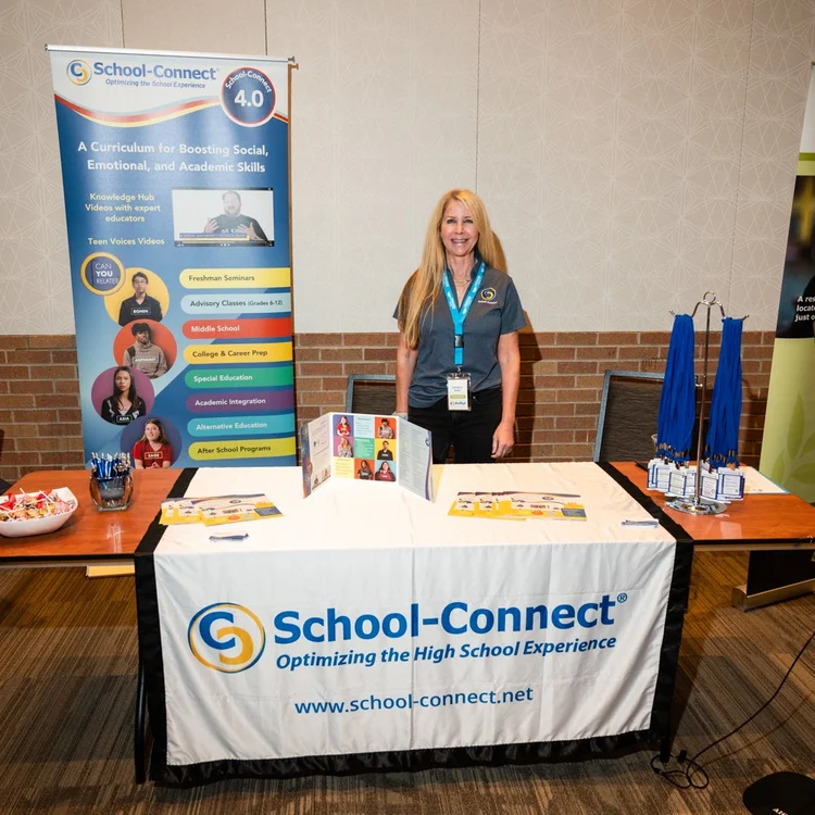 Exhibitor display at When Life Hands You Teenagers