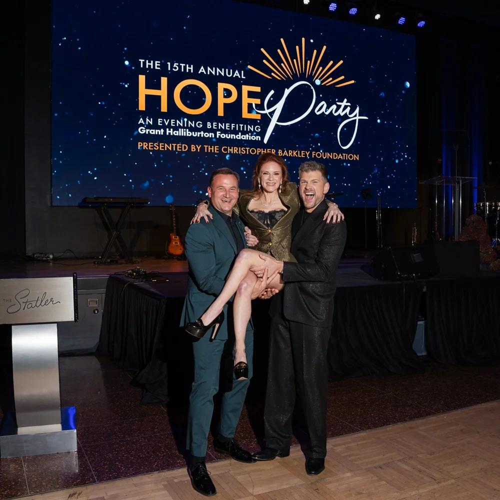 Supporters at The Hope Party