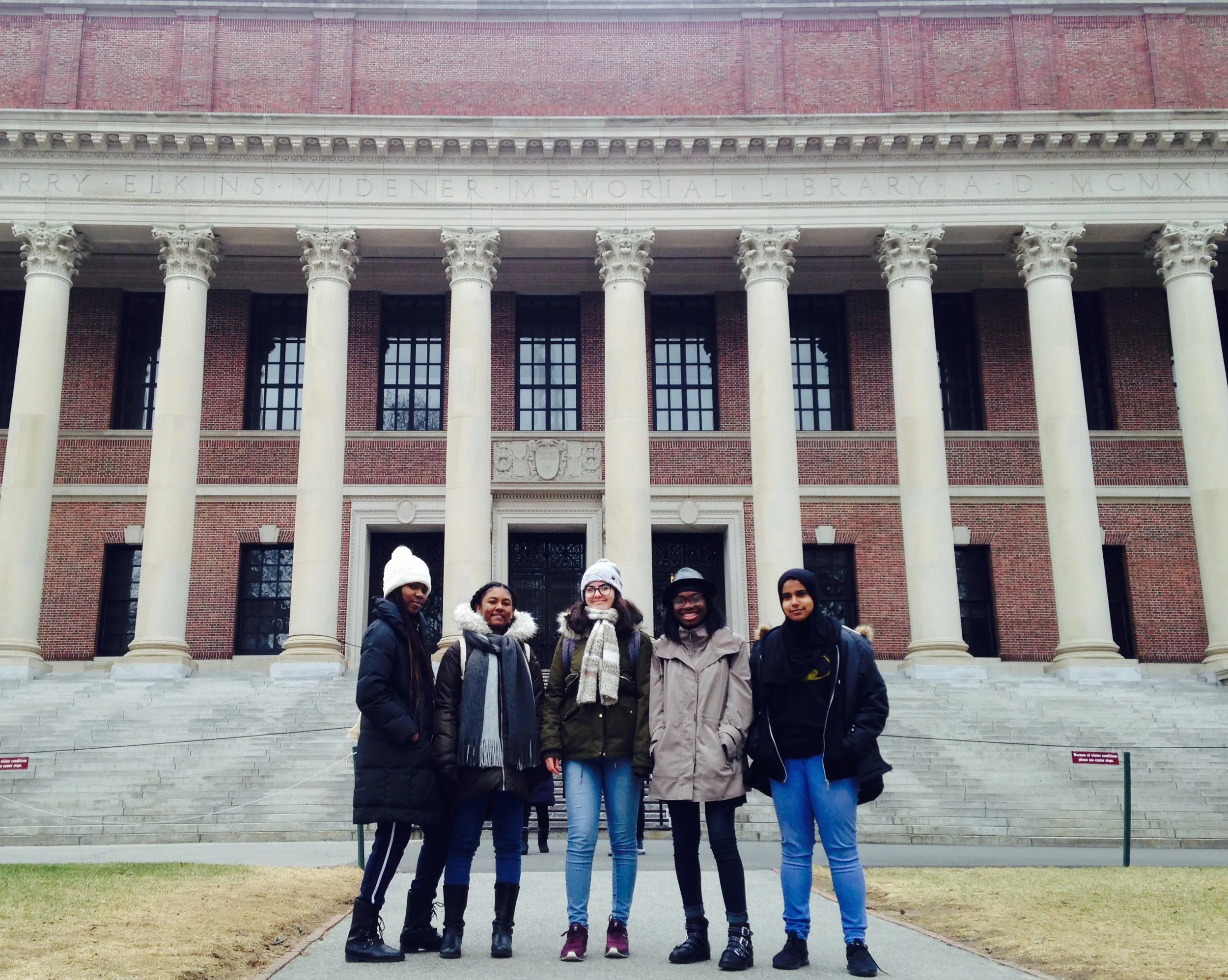 Ambassadors are provided additional opportunities, such as college visits during the year and presenting at conferences. 2018 Ambassadors presented at the Harvard Graduate School of Education Alumni of Color Conference. Learn More →