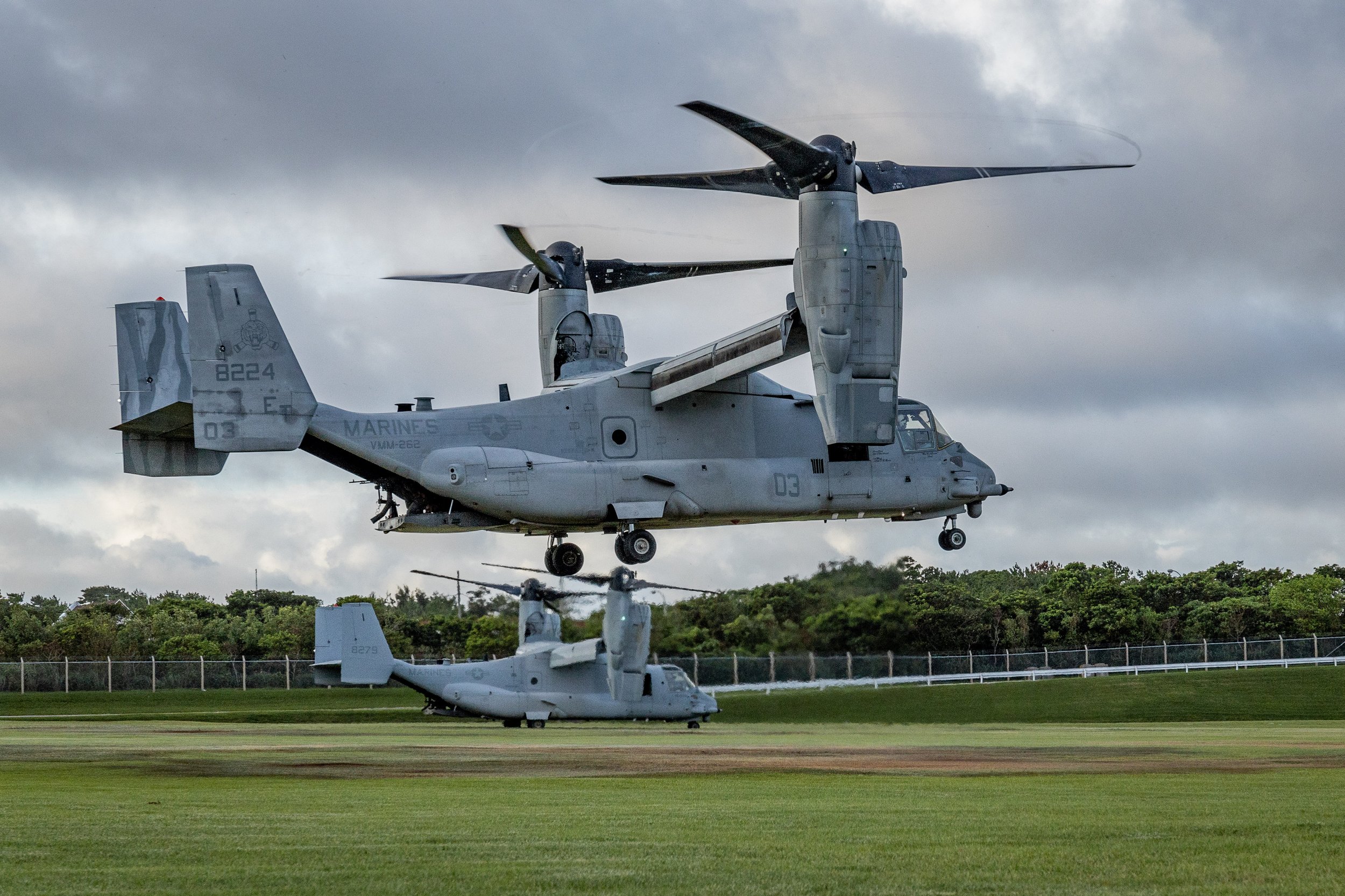 MV-22 Osprey in Okinawa, Japan