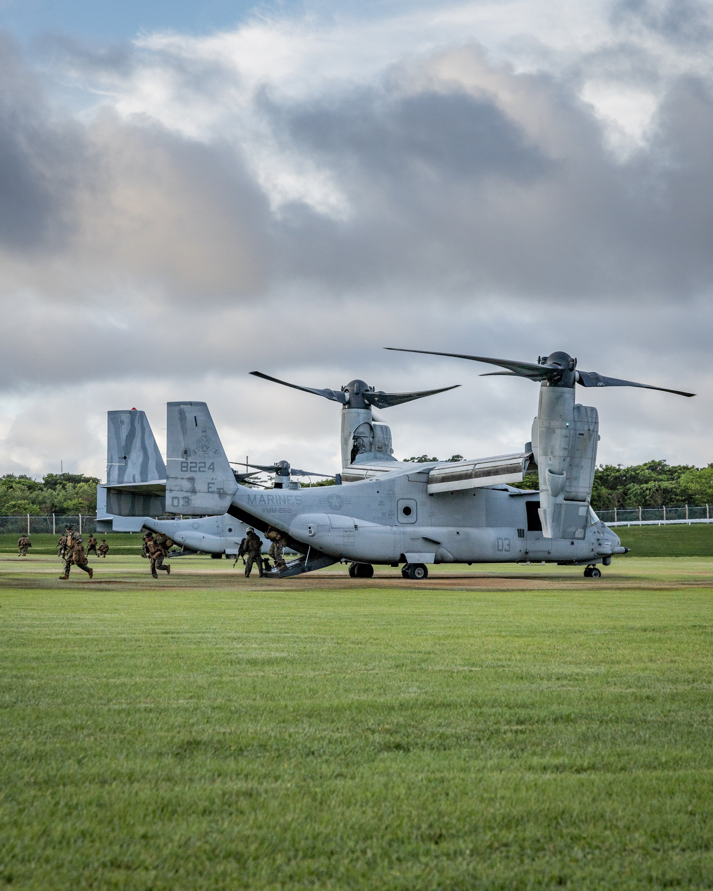 MV-22 Osprey in Okinawa, Japan