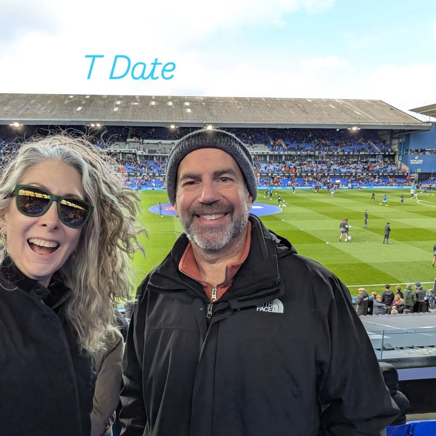 The Tractor Boys take the win ⚽ 
.
T date was an easy 5 min stroll from our townhouse to the stadium. Pete LOVES that we are so close to the stadium that as soon as we step out the door the footy vibes are on us. 
.
We are having to finish alphabet d