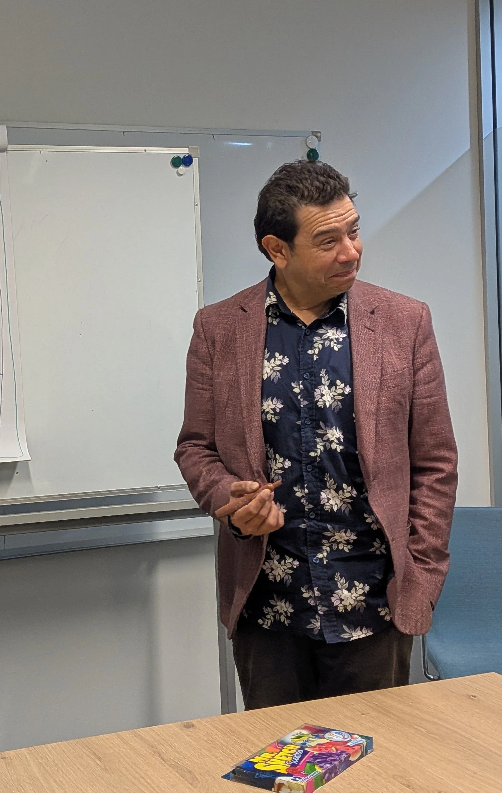 Saul facilitating humour.jpg