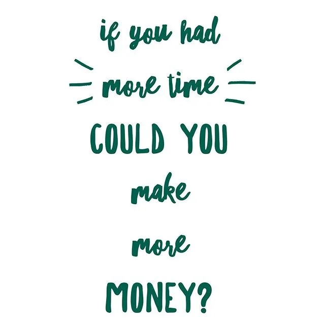 Any business owner can leverage their time and make more money.
.
And here come the excuses... I&rsquo;m a salon owner; I&rsquo;m a personal trainer; I&rsquo;m a photography; I&rsquo;m a VA.
.
Yeah and you can all leverage your time. .
* The salon ow