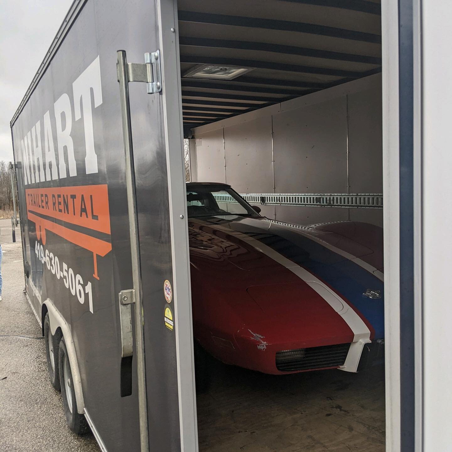 Bald Eagles will be flying behind this thing 🦅🇺🇸 

Cool Car Rich! Glad our trailer could help you get that home