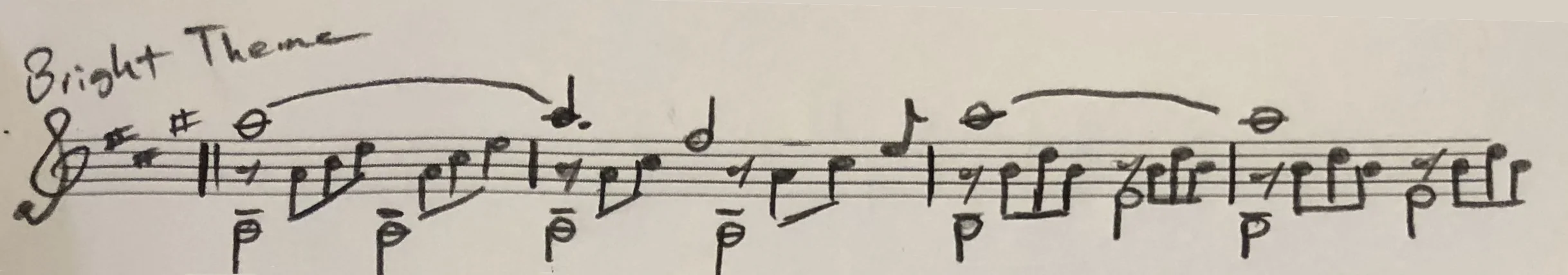 The notation software failed me again. It was easier just writing it out by hand.