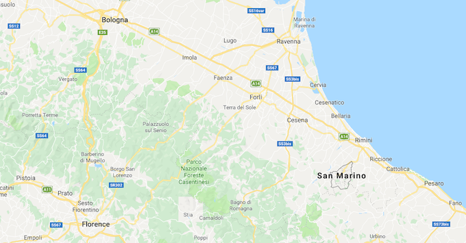(Map Data © 2019 Google)