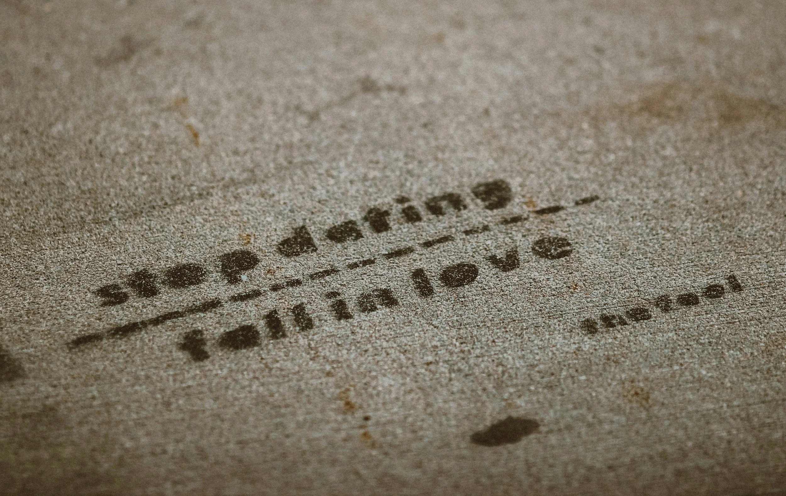 love me and leave me, quickly please