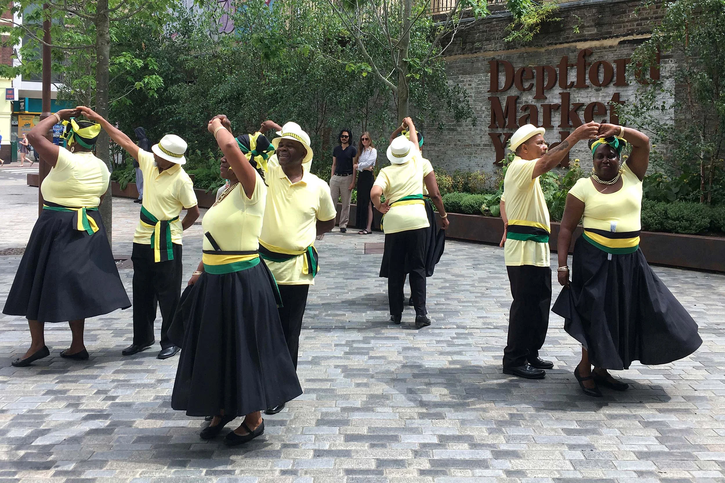 The flexibility of Deptford Market Yard invites a wide range of activity.