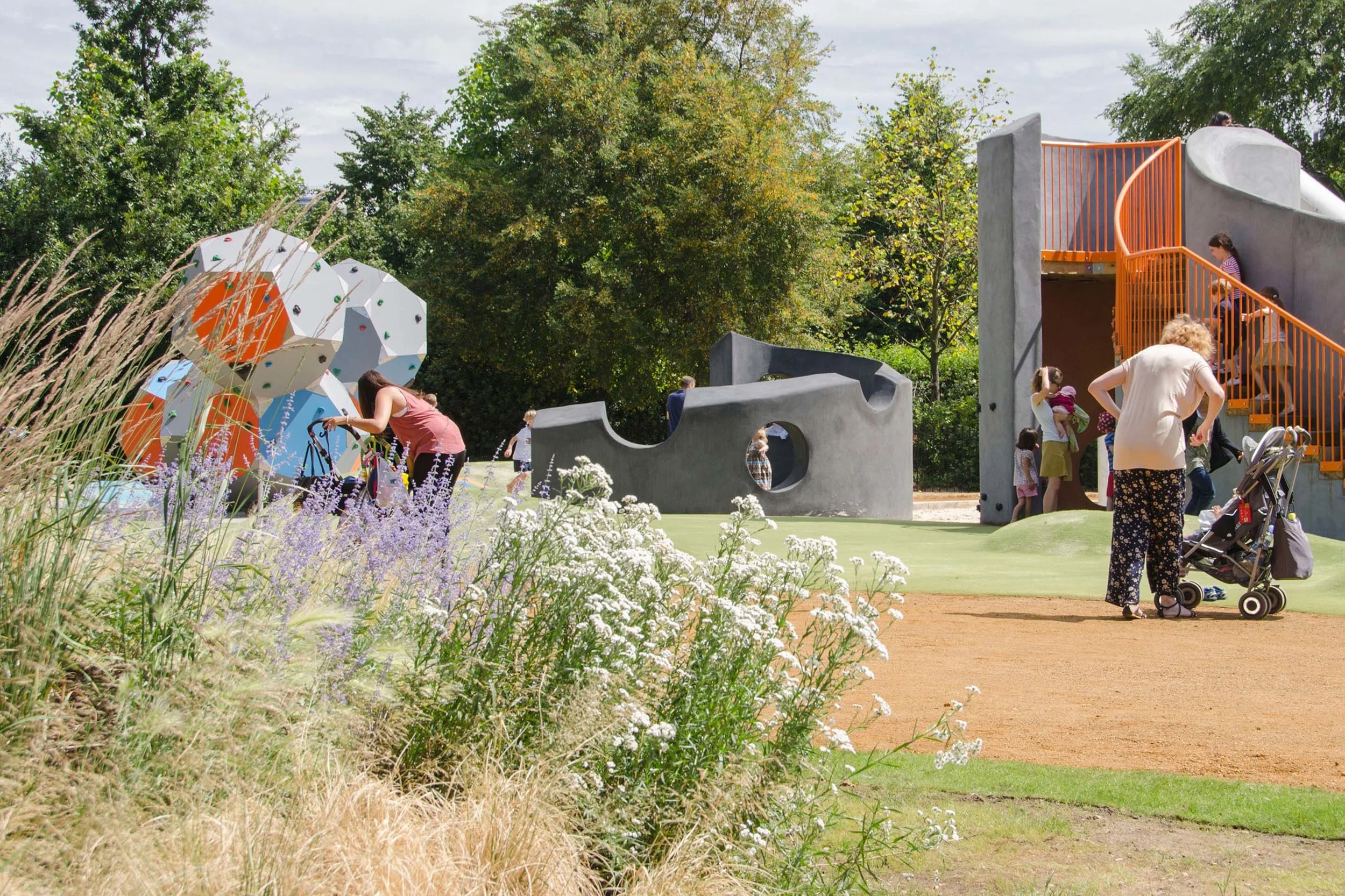 New playground at Marylebone Green, The Regent’s Park.
