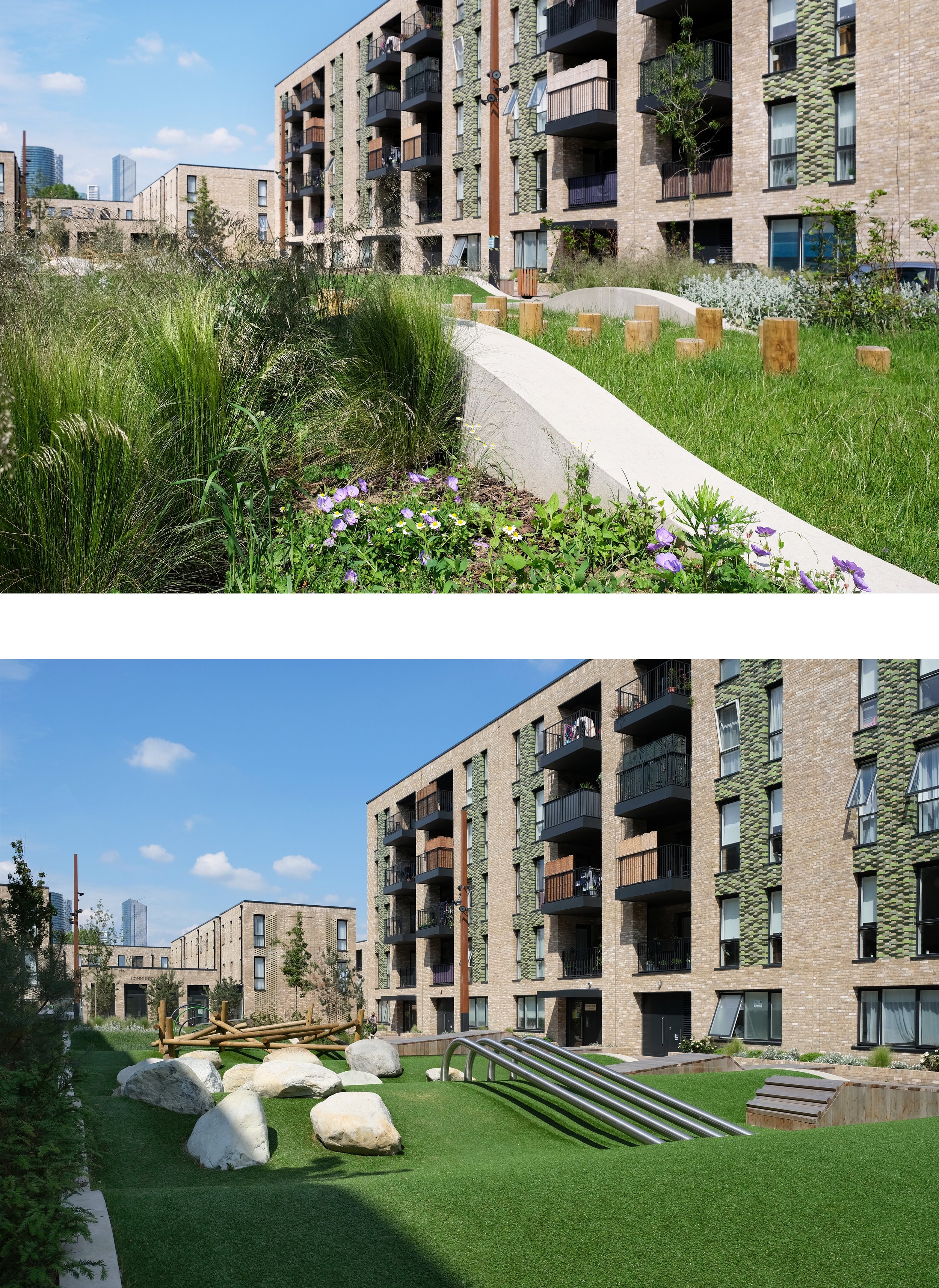    Impact    Island Point has delivered much needed affordable housing, including rented and shared ownership, through five new blocks set within a verdant landscape and high-quality public realm. 173 homes are served by a central public open space, 