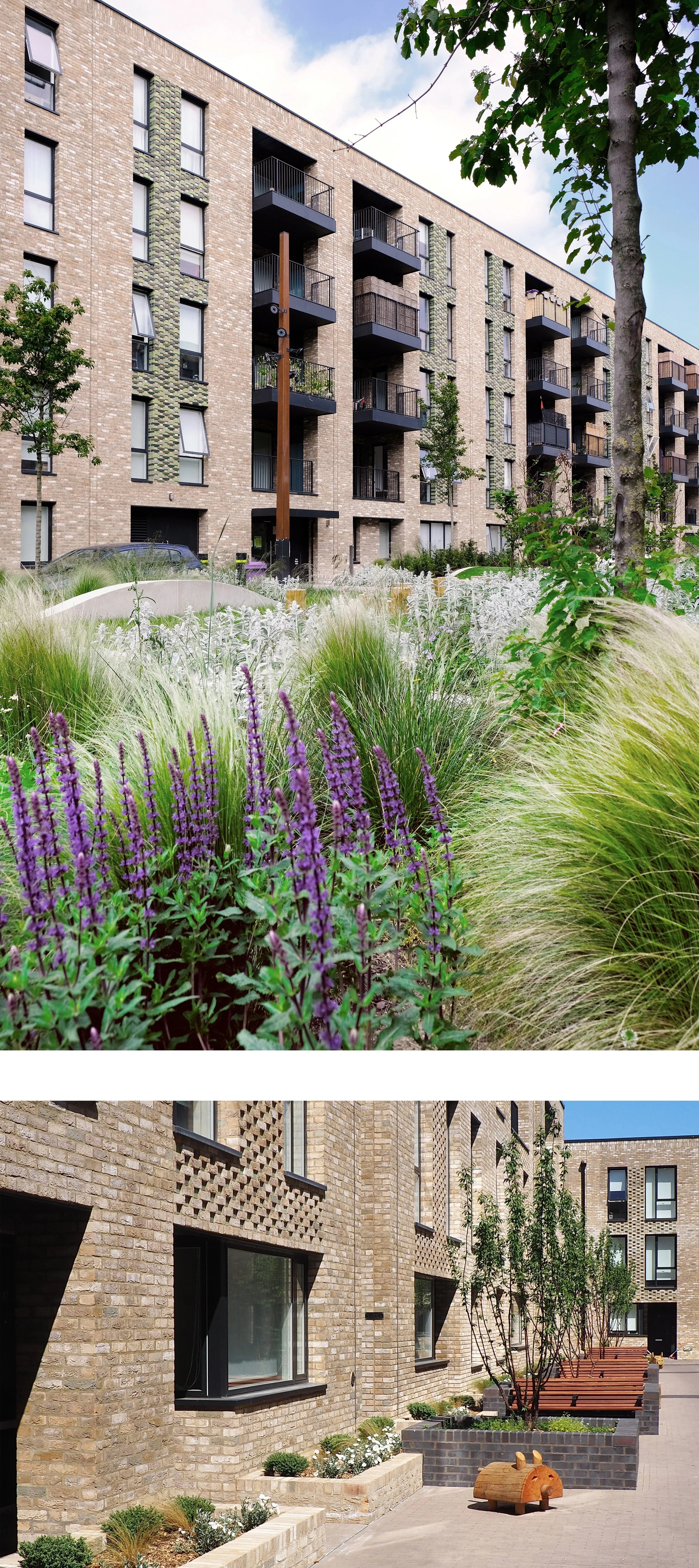    Approach     Improved Connections    Routes to the nearby Millwall Park and Mudchute Farm are strengthened through an improved street frontage and the replacement of disused industrial architecture with a residential typology more in keeping with 