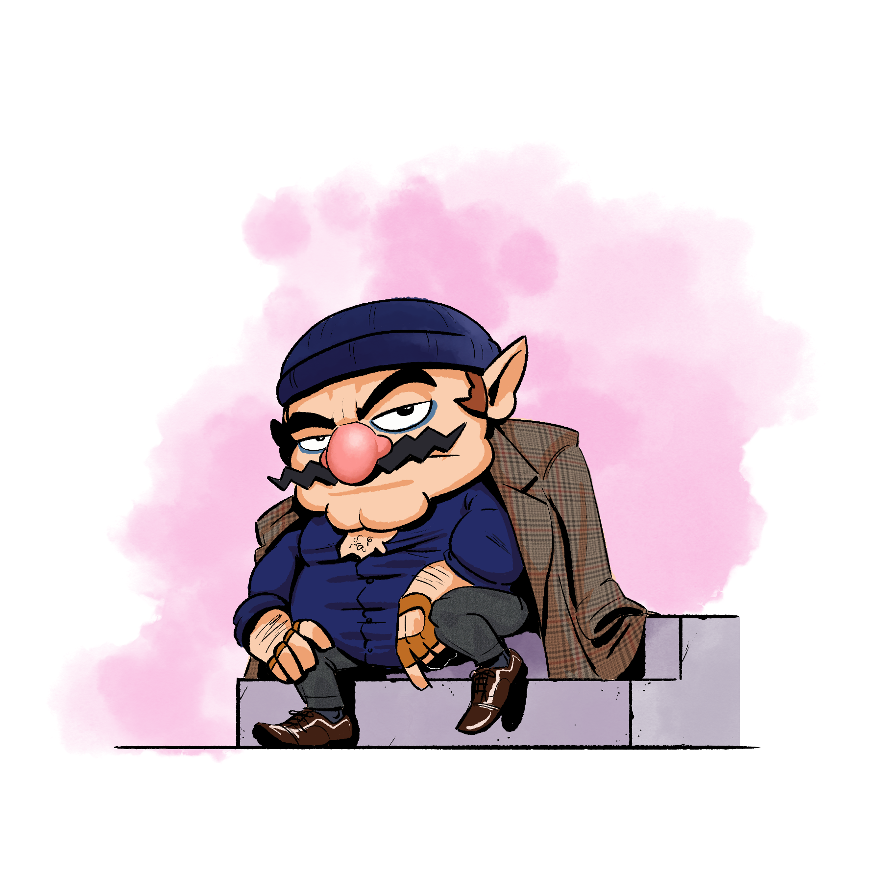  Wario but fashionable 