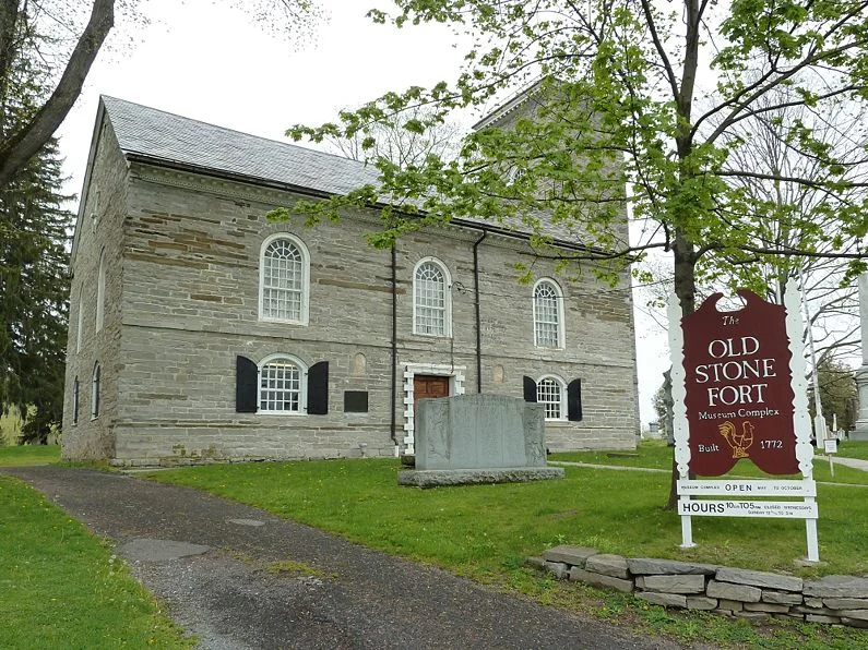 Old Stone Fort, Scho. Co. Hist. Soc.: County historical museum, Books on local history; gift shop.