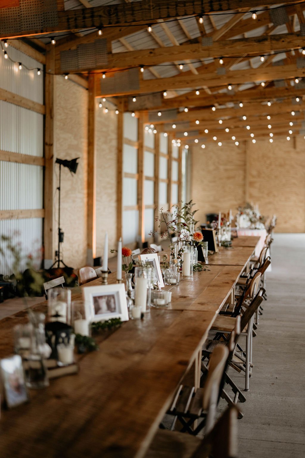 Chill_Wedding_Upstate_NY_38_wooden_reception_tables.jpg