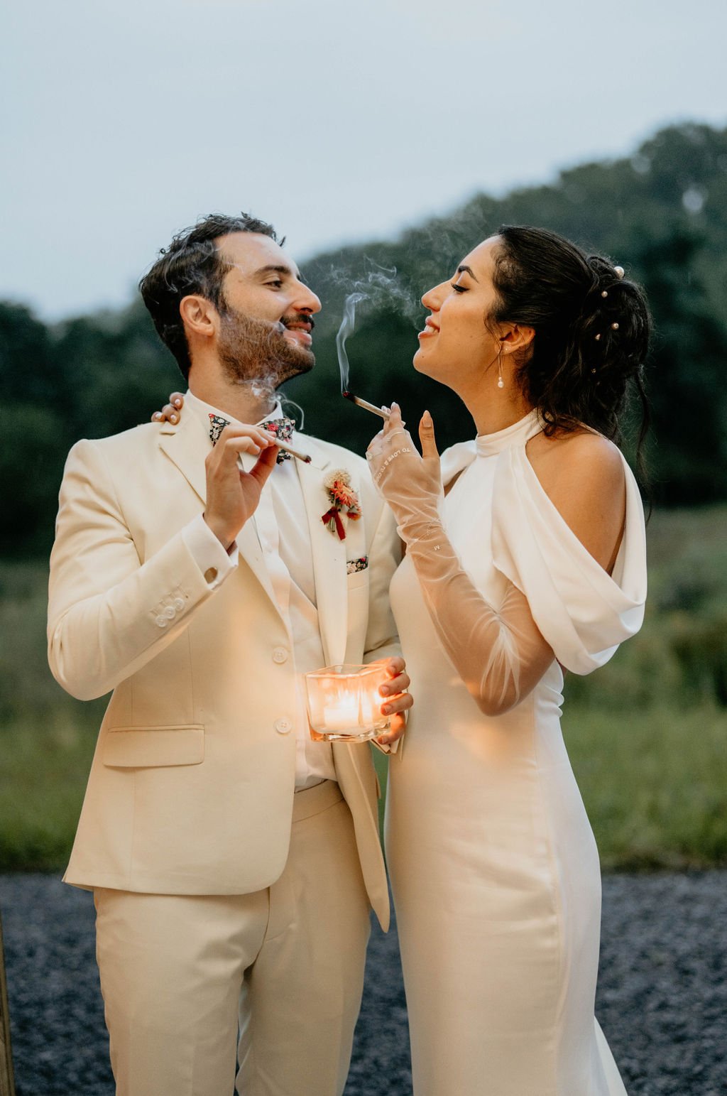 Chill_Wedding_Upstate_NY_107_couple_smoking.jpg