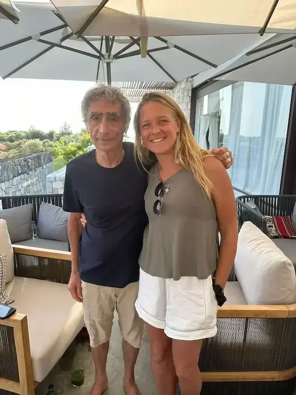 Dr Gabor Maté, trauma specialist whose work informs the mind body approach to reflux.