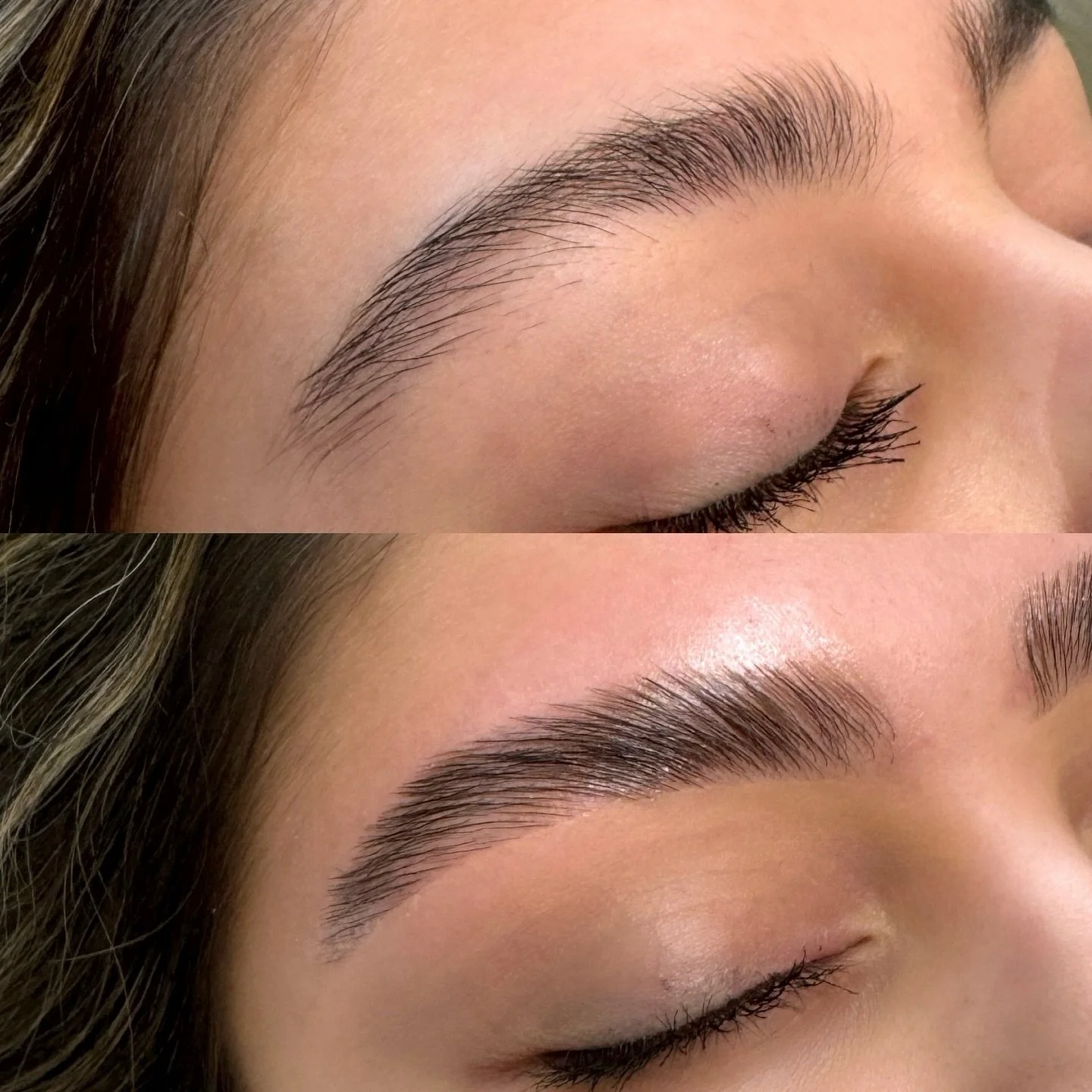 The magic potion ✨ #browlift #browlamination #browtint #browwax