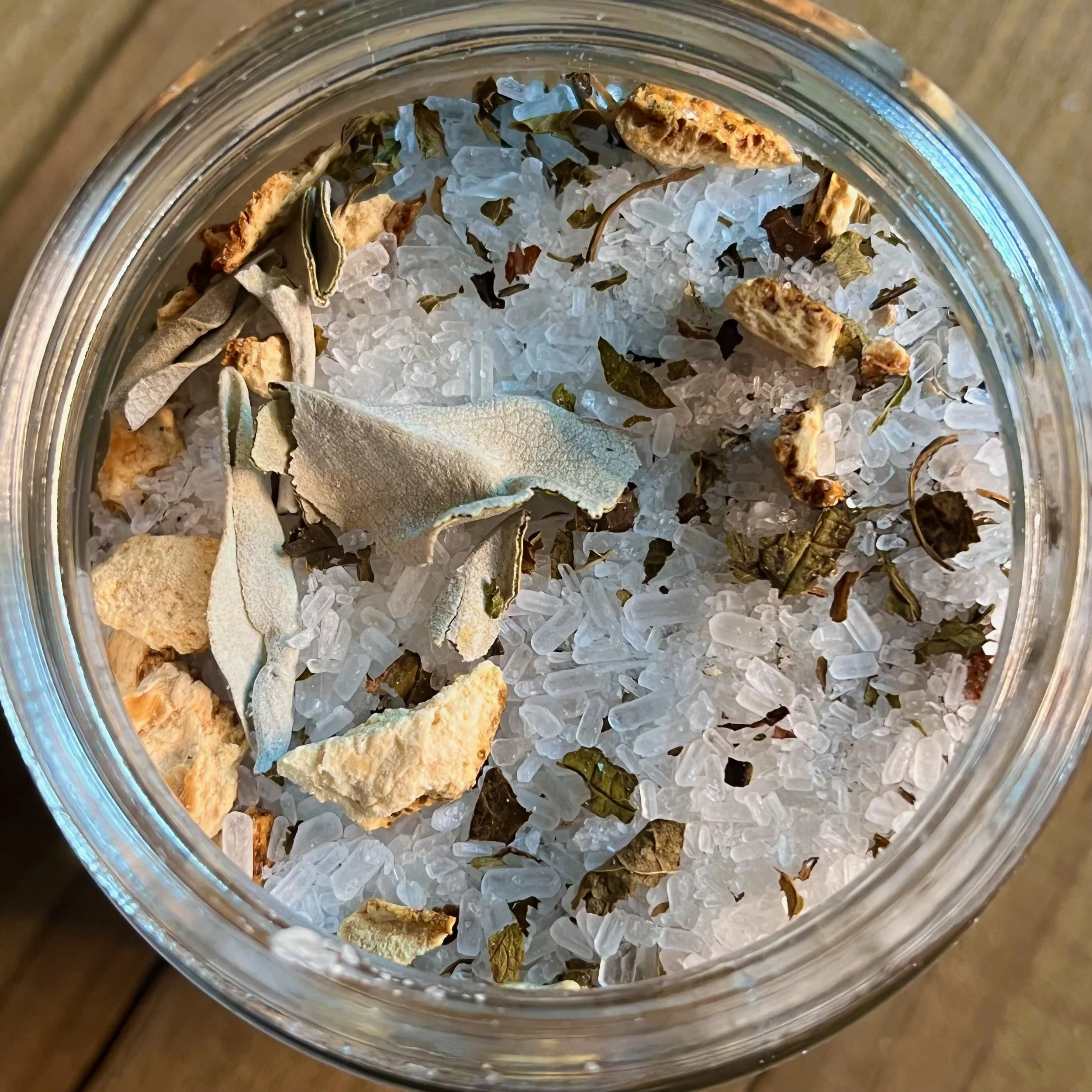 Peace of the Sage Herb & Salt Bath