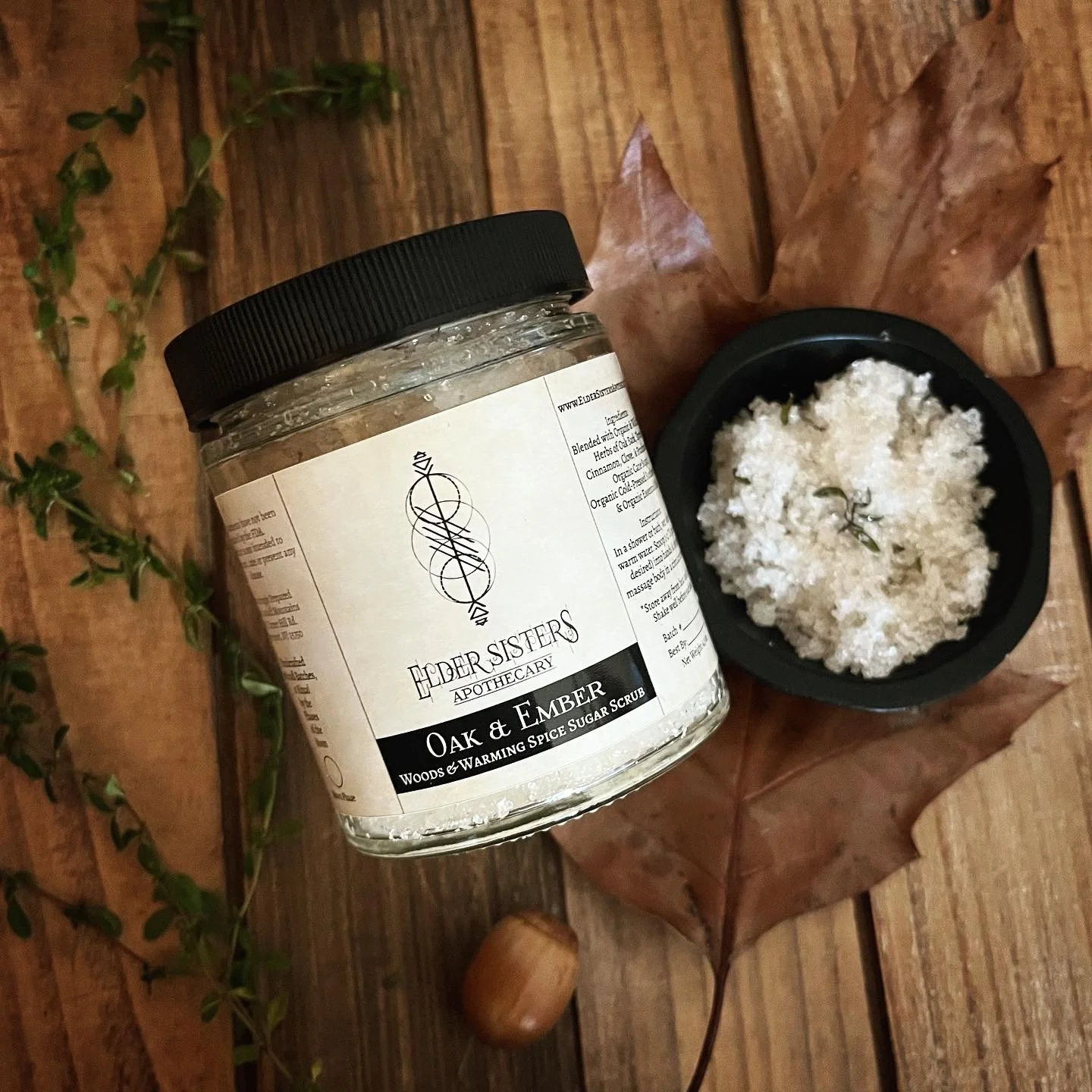 Oak & Ember Sugar Scrub