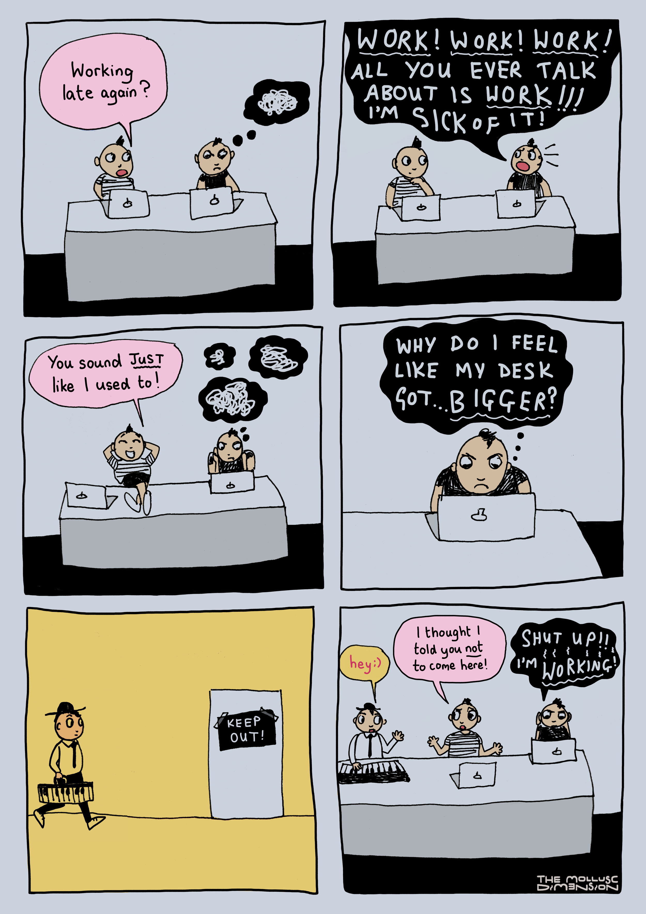 Comics - SH - Work — THE MOLLUSC DIMENSION