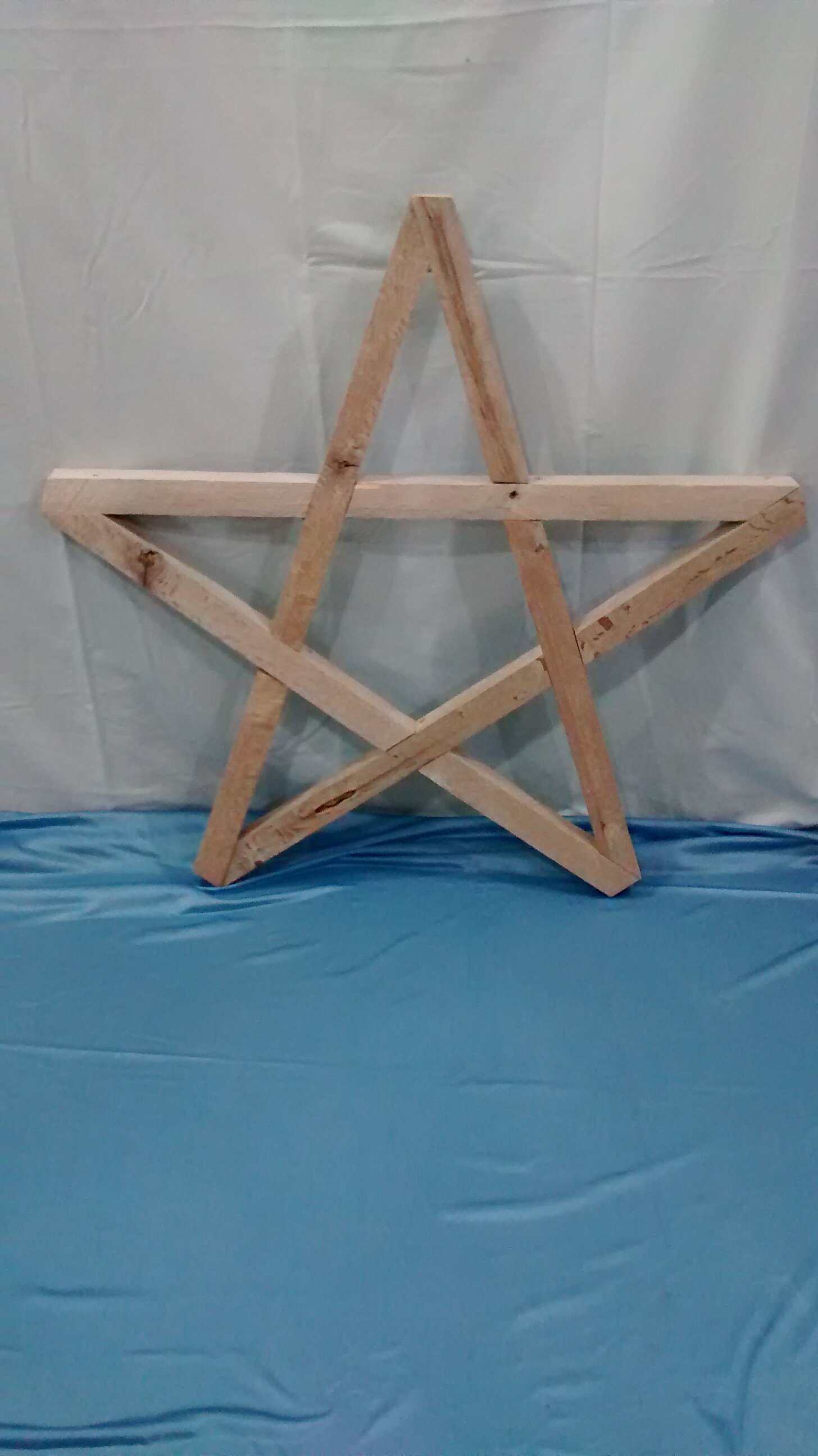 Rough and Rustic Reclaimed Wood Star #2
