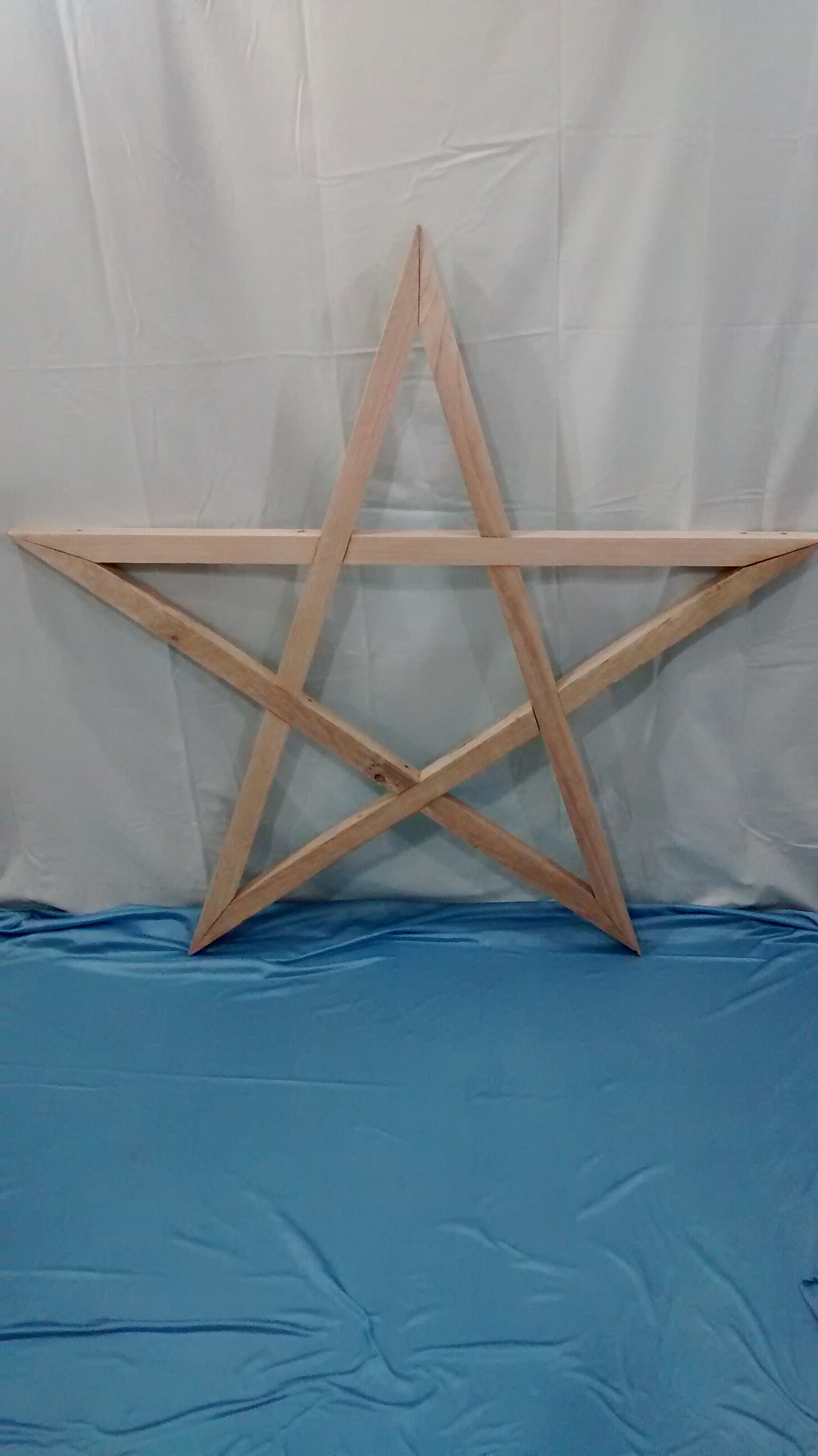 Rough and Rustic Reclaimed Wood Star #1