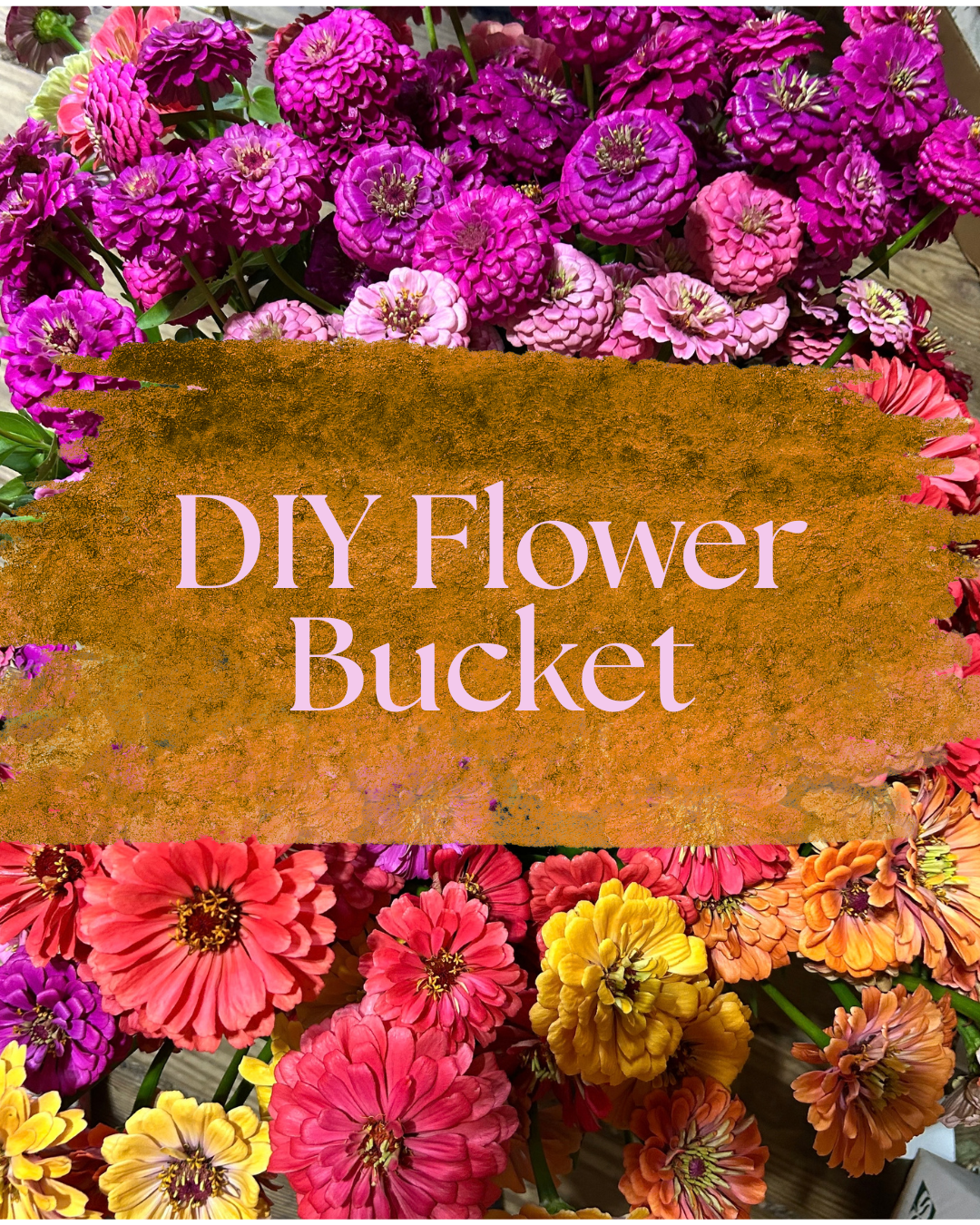 DIY Flower Bucket - October-June