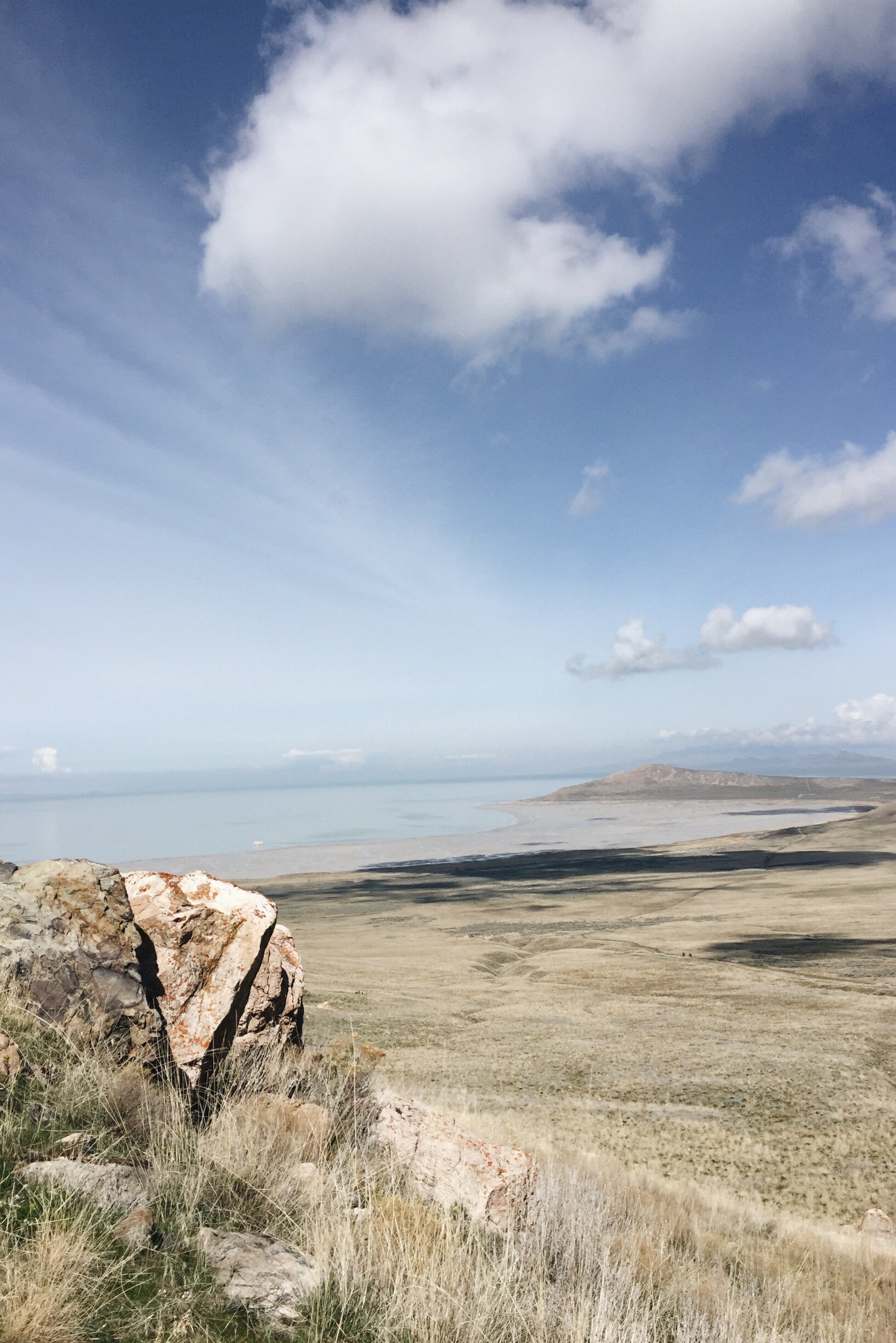 Antelope Island Rocks & Sky Spring 2019.jpeg