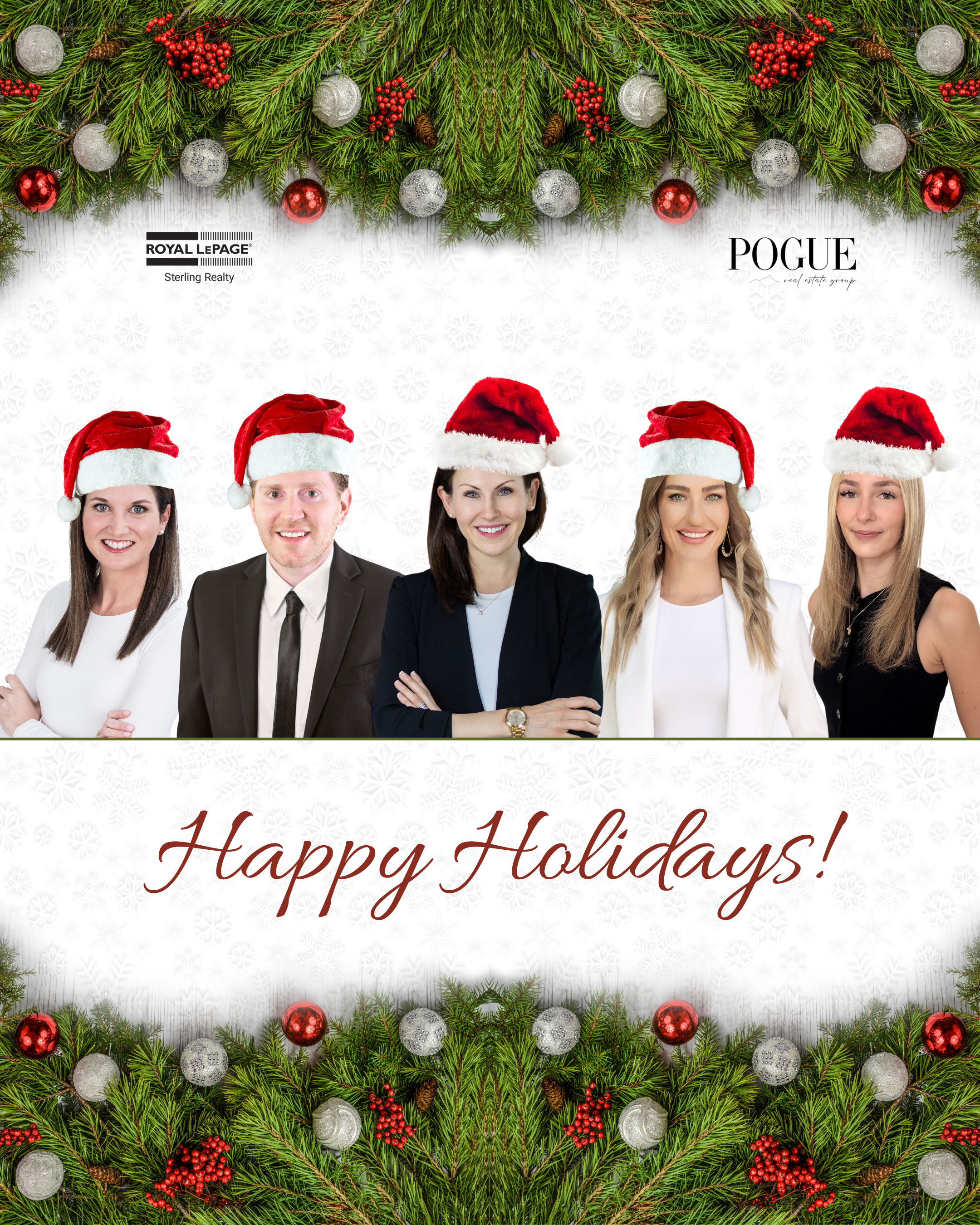 Happy Holidays Pogue Real Estate Group Port Moody Realtor